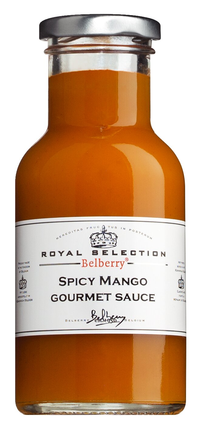 Belberry Spicy Mango Gourmet Sauce Pikante Gourmet Sauce Aus Mango