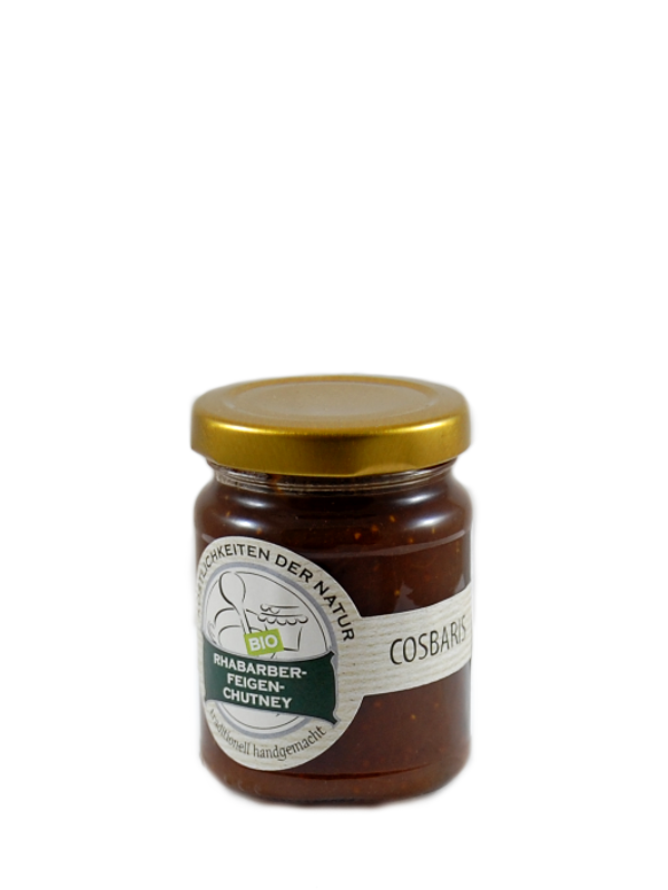 Cosbaris Rhabarber Feigen Chutney