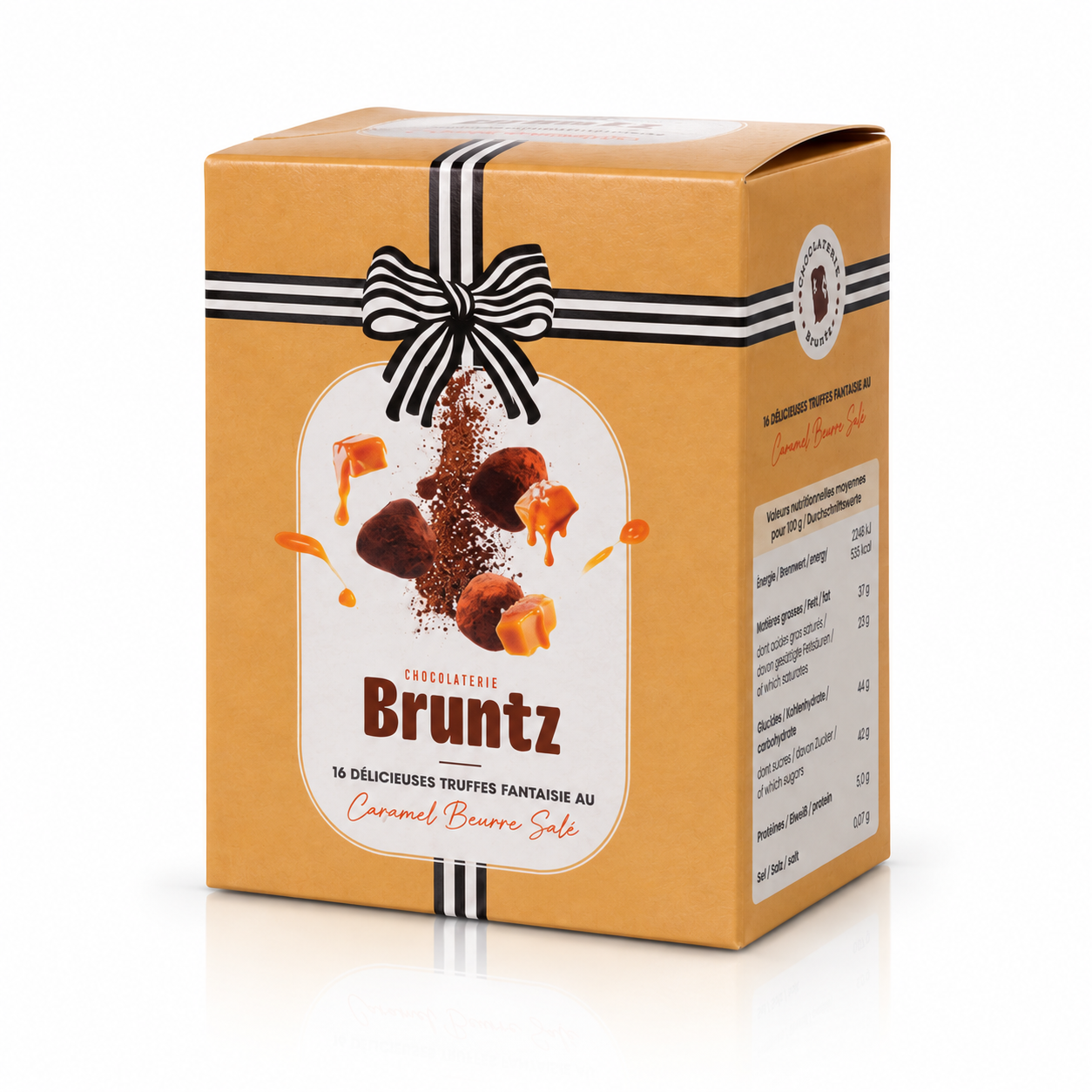 Bruntz Kakaokonfekt gesalzenes Karamell