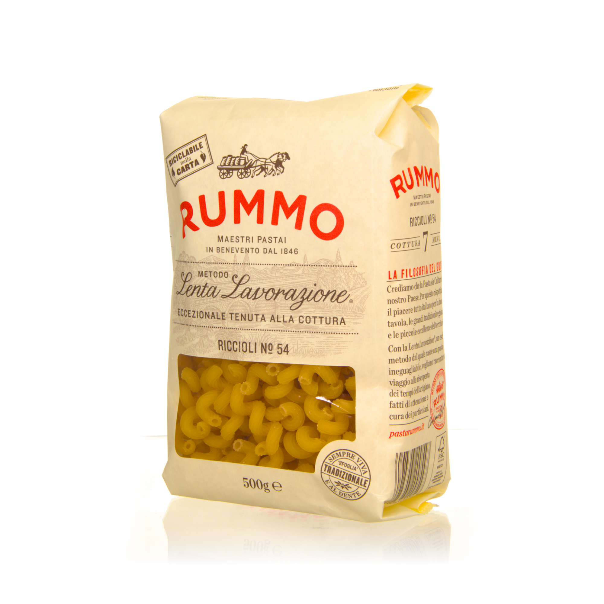 Rummo Riccioli No. 54 - Pasta aus Hartweizengrieß