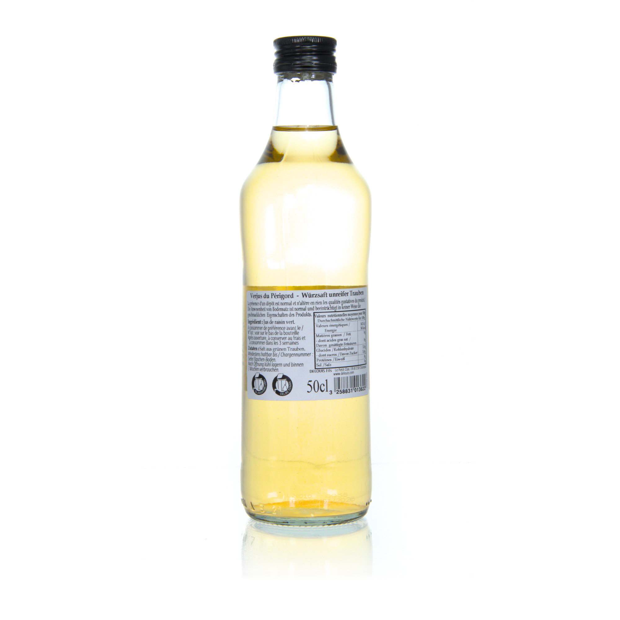 Delouis Verjus du Perigord - Würzsaft aus unreifen Trauben