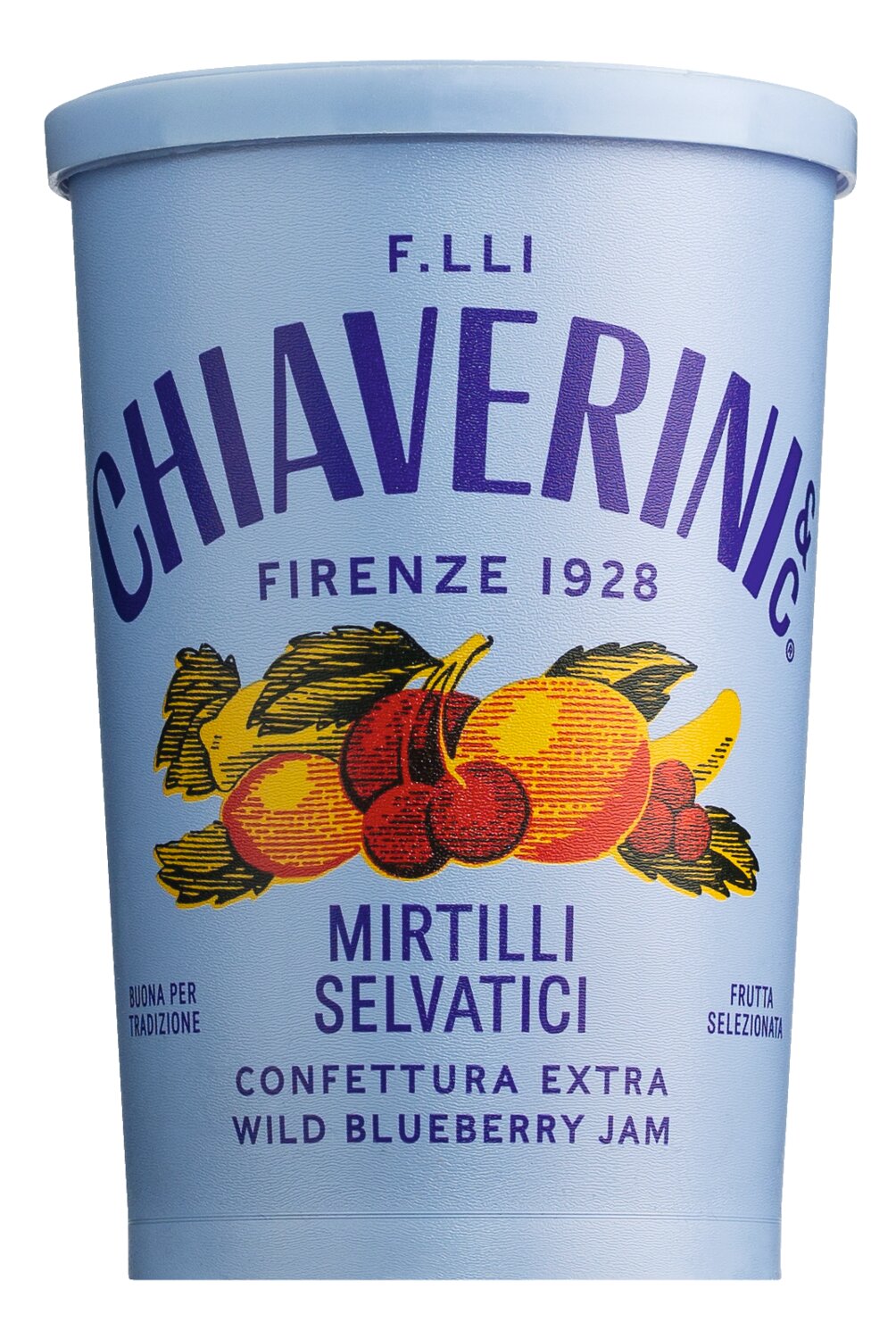 Chiaverini Confetturra extra di mirtilli selvatici - Heidelbeerkonfitüre extra