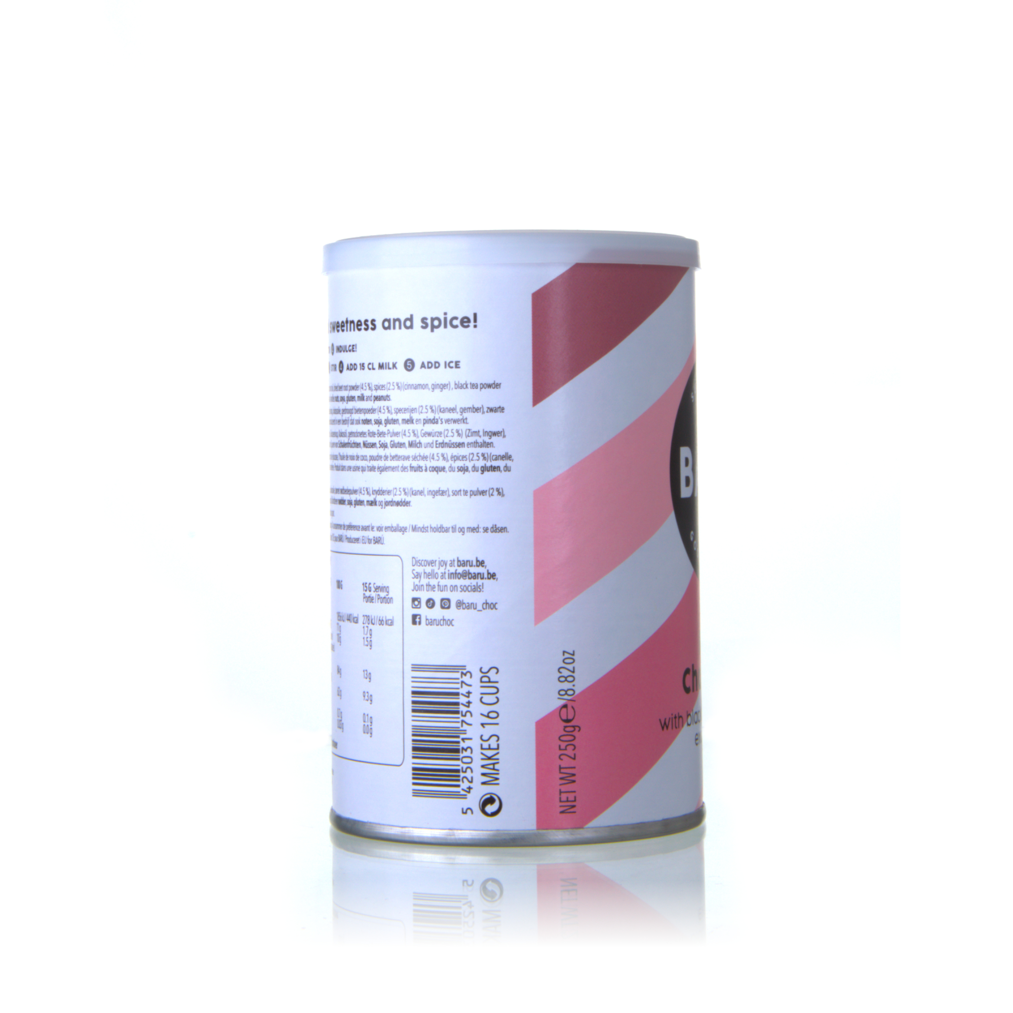 Barú vegan Pink Chai Latte Pulver