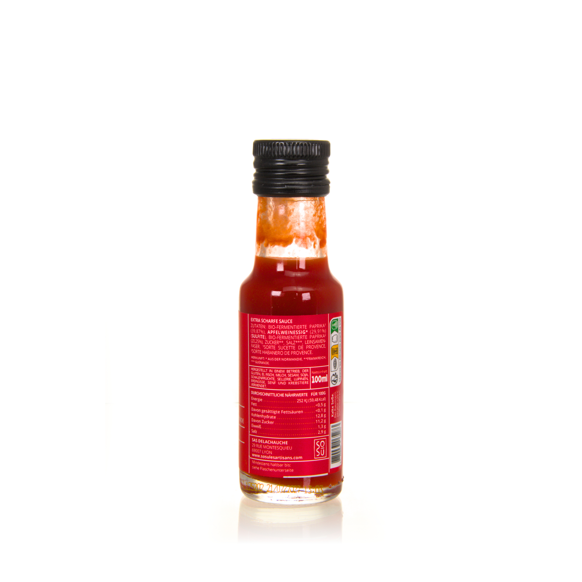 SOSU Super Piquante - extra scharfe Soße