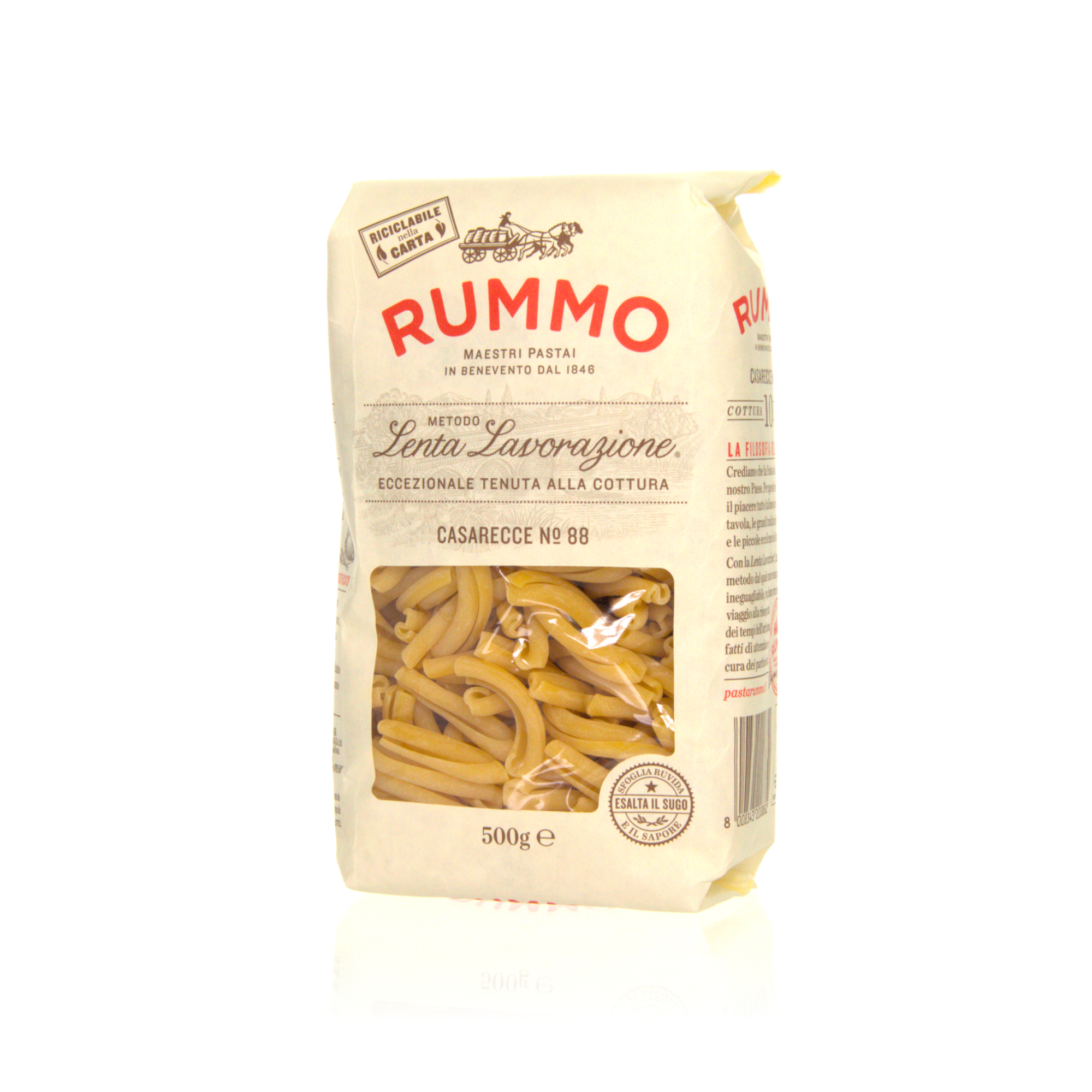 Rummo Pasta Casarecce No. 88 - Pasta aus Hartweizengrieß