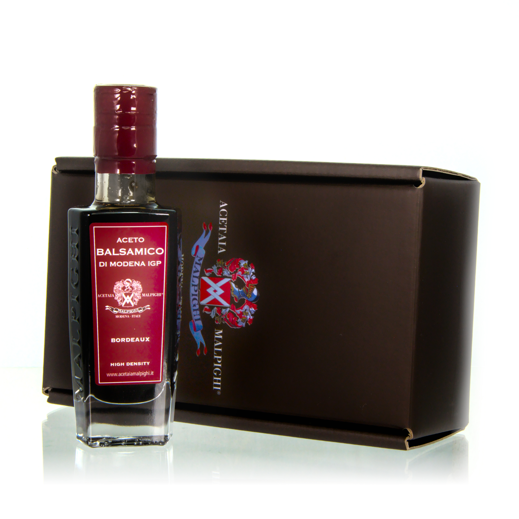 Acetaia Malpighi Aceto Balsamico di Modena IGP Bordeaux Dichte 1.36