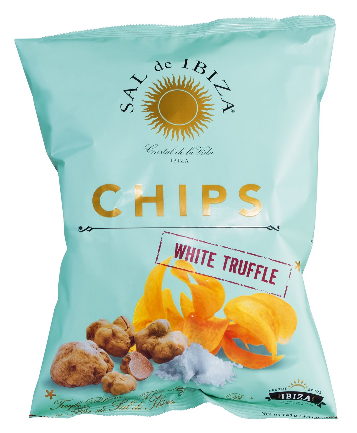 Sal de Ibiza - Chips mit weißem Trüffel (125g)