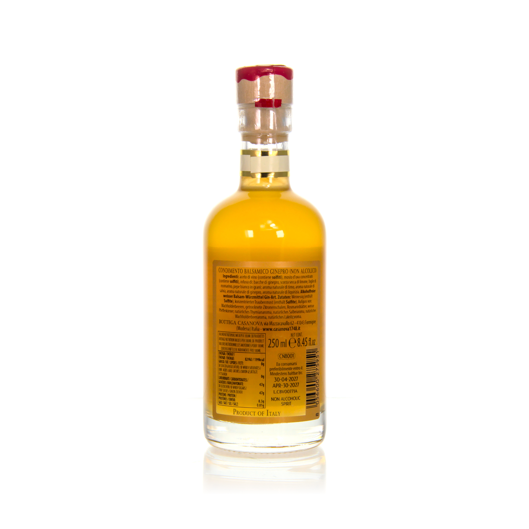 Casanova Balsamic Gin (alkoholfrei) weiß