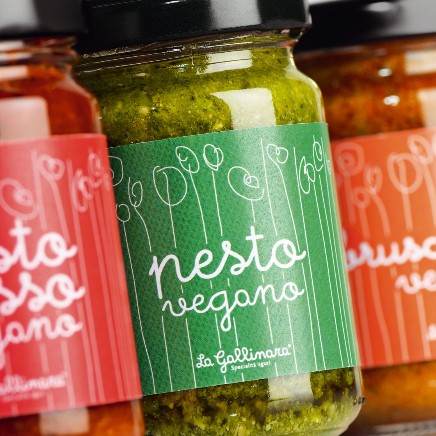 veganes Pestovariante nach Genoveser Art