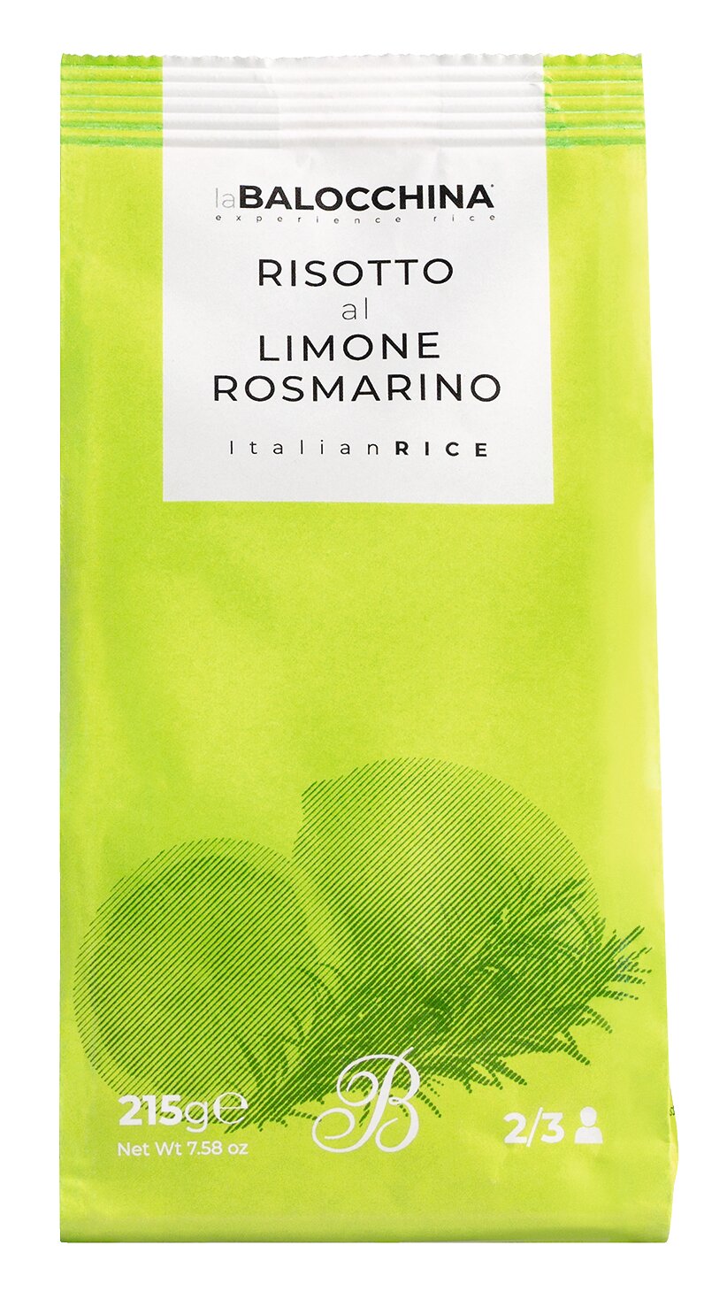 La Balocchina Risotto al limone e rosmarino - Risottomischung mit Zitrone und Rosmarin