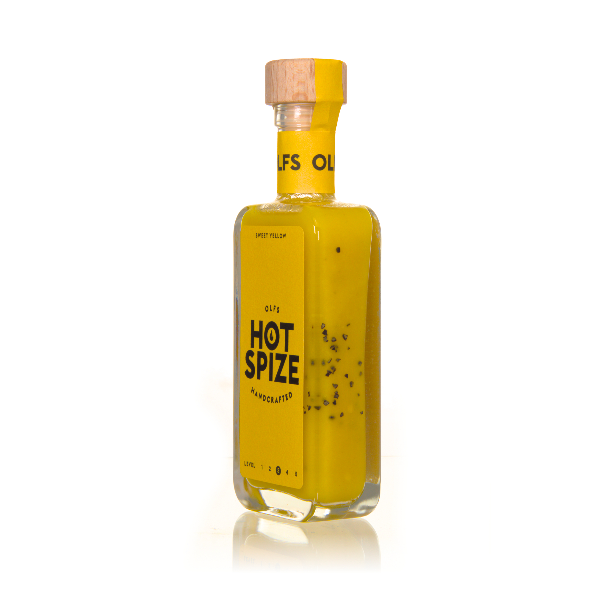 Olfs Hot Spize Sweet Yellow Chilisauce