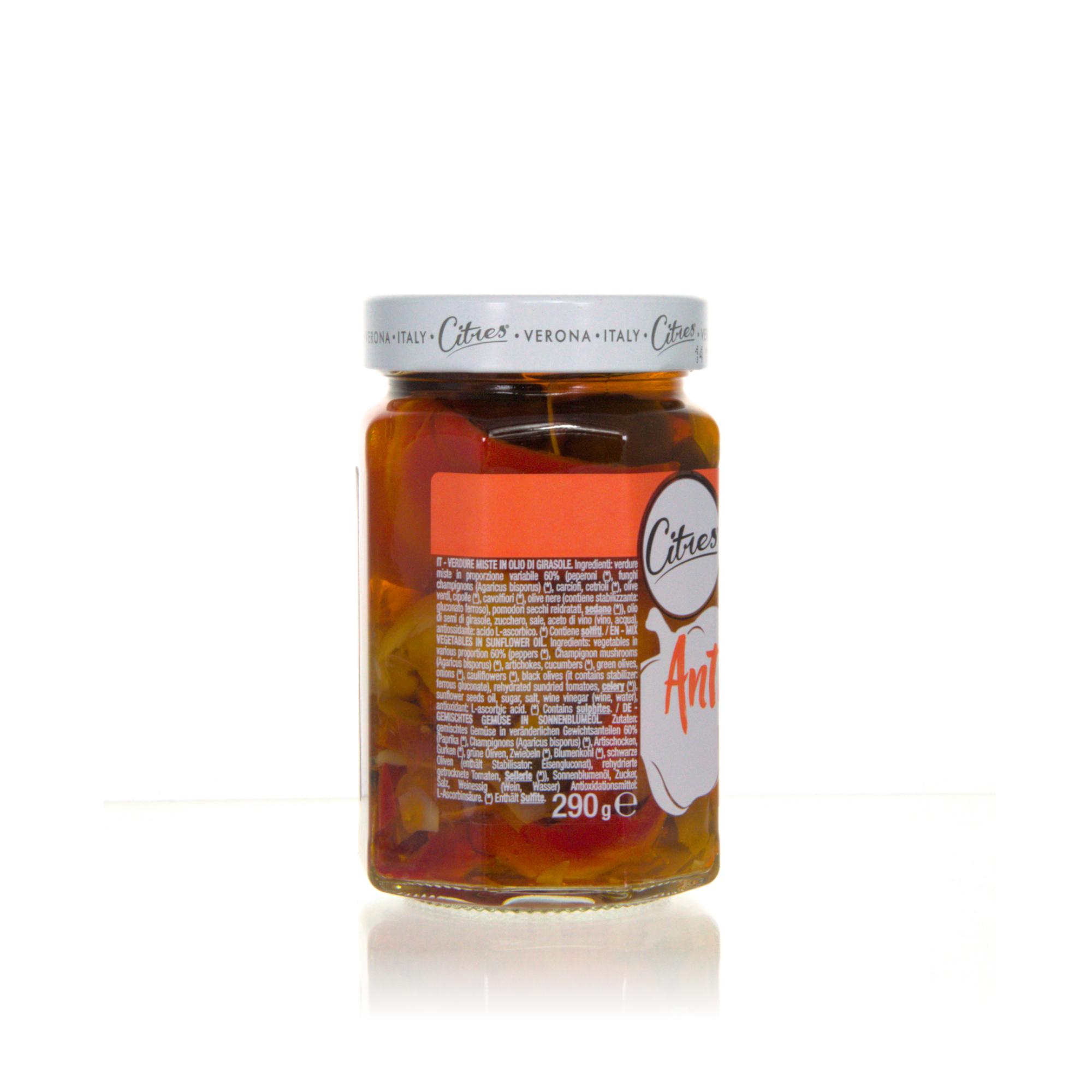 Citres Antipastissimo - gemischten Gemüse in Sonnenblumenöl