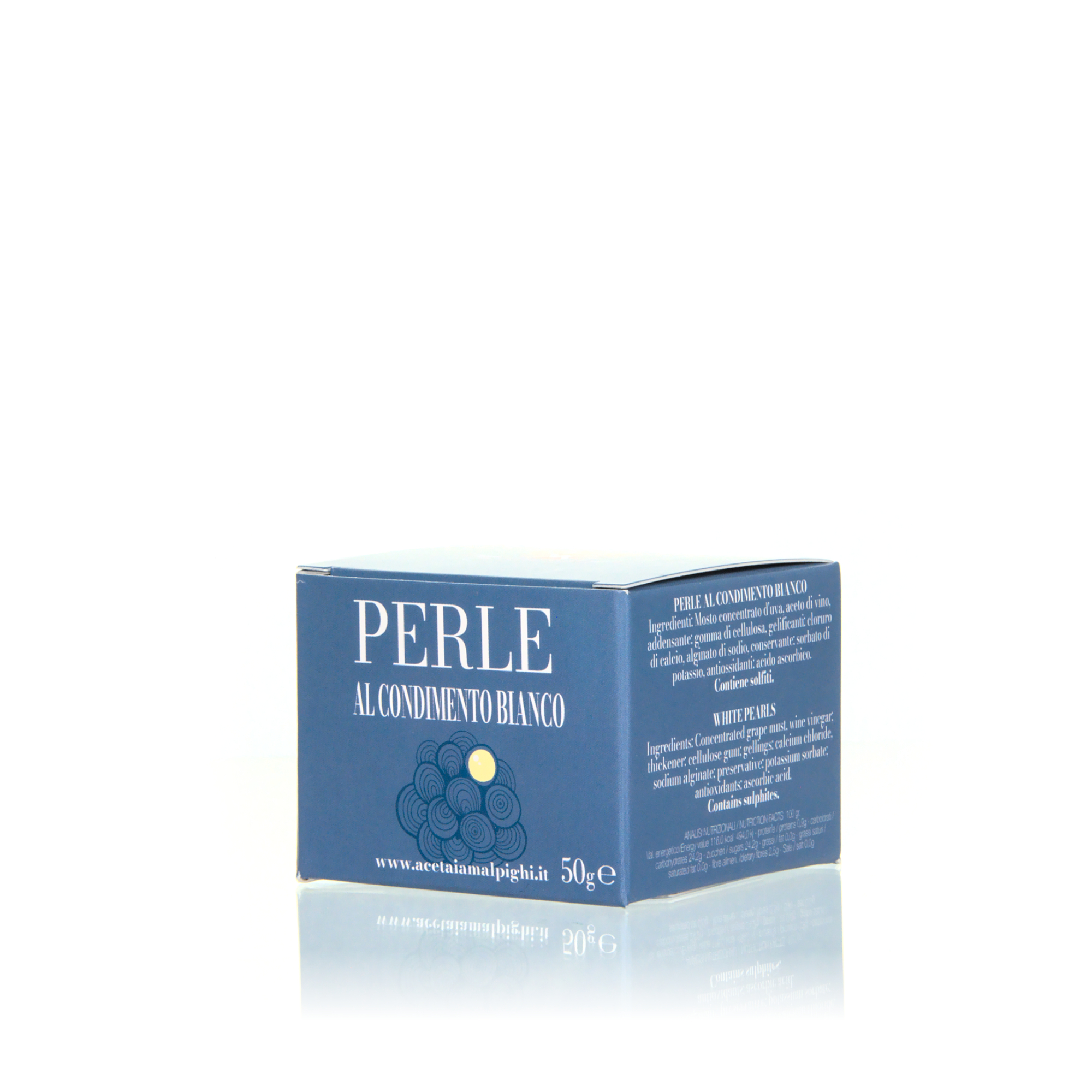 Acetaia Malpighi Perlen mit weißem Dressing