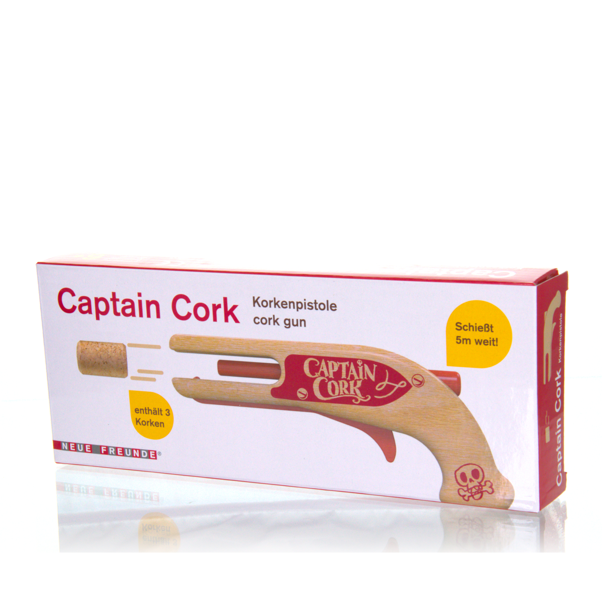 Neue Freunde Captain Cork - Korkenpistole