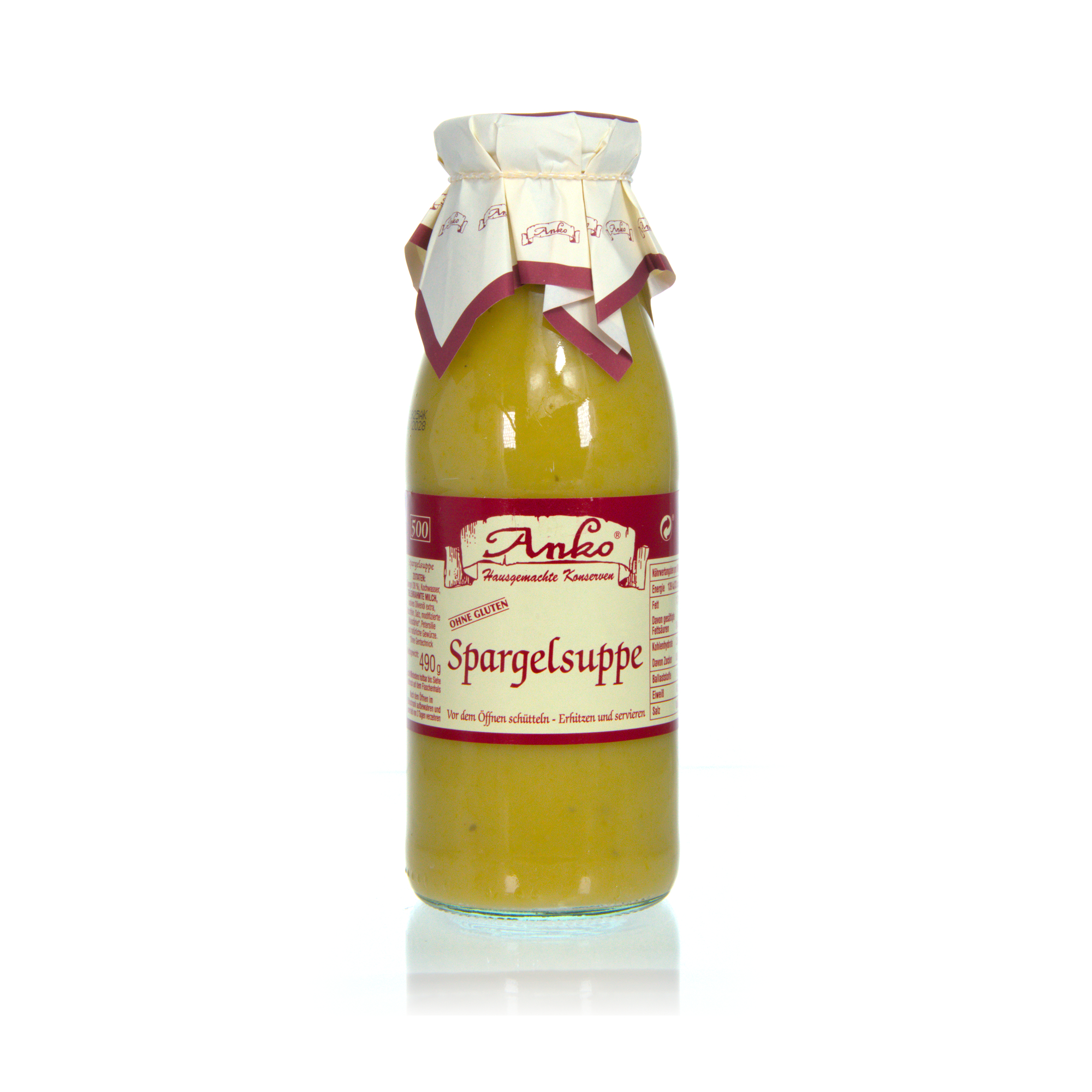 Anko Spargelsuppe glutenfrei