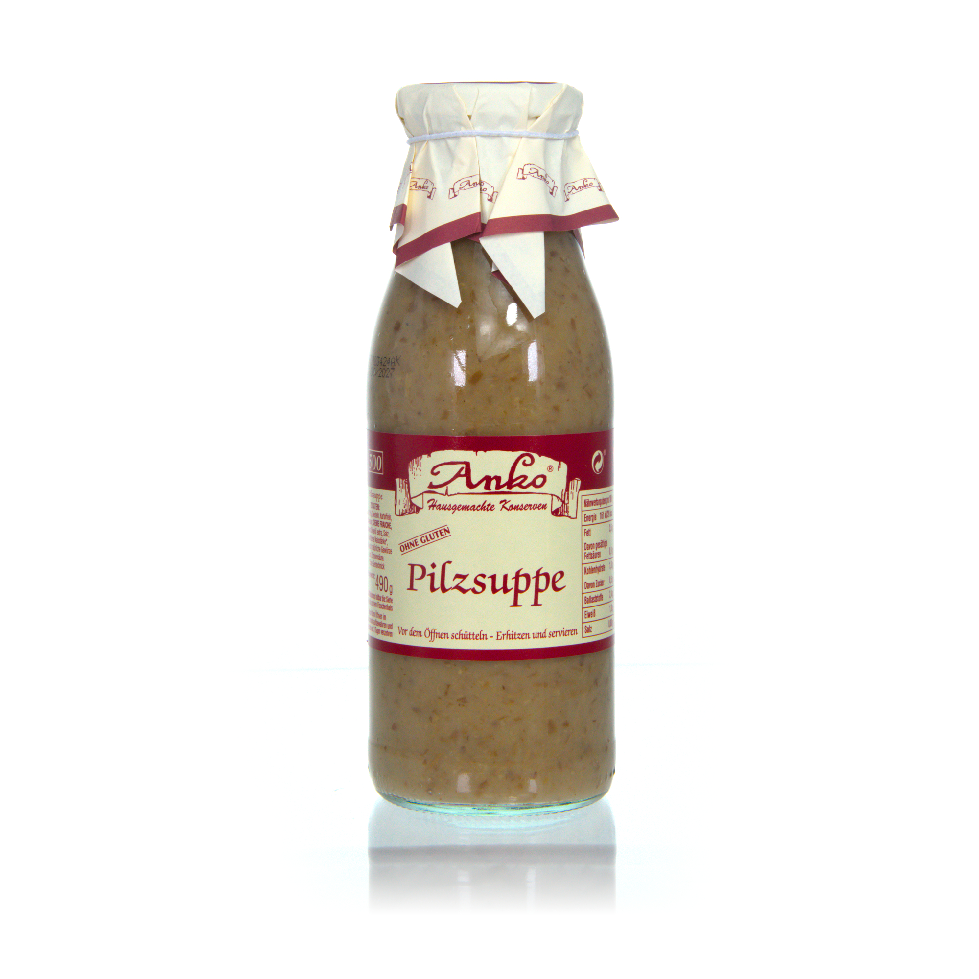 Anko Pilzsuppe glutenfrei