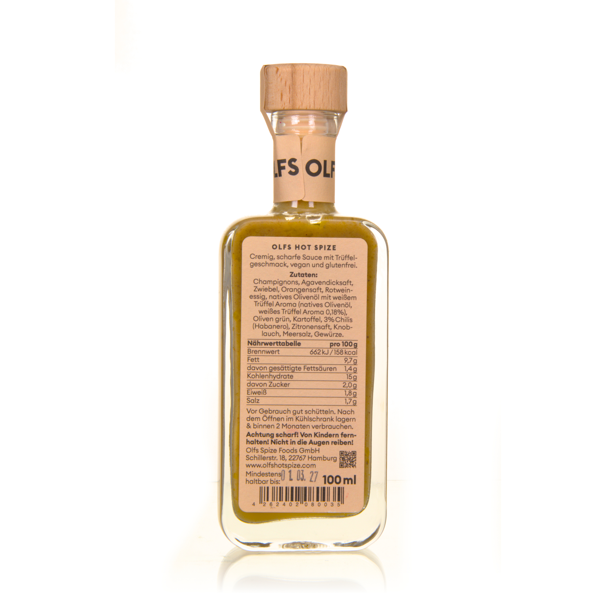 Olfs Hot Spize Truffle White Chilisauce