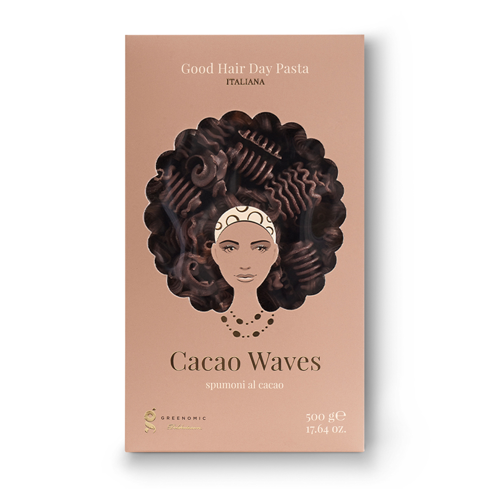 Greenomic Delikatessen Good Hair Day Pasta Cacao Waves