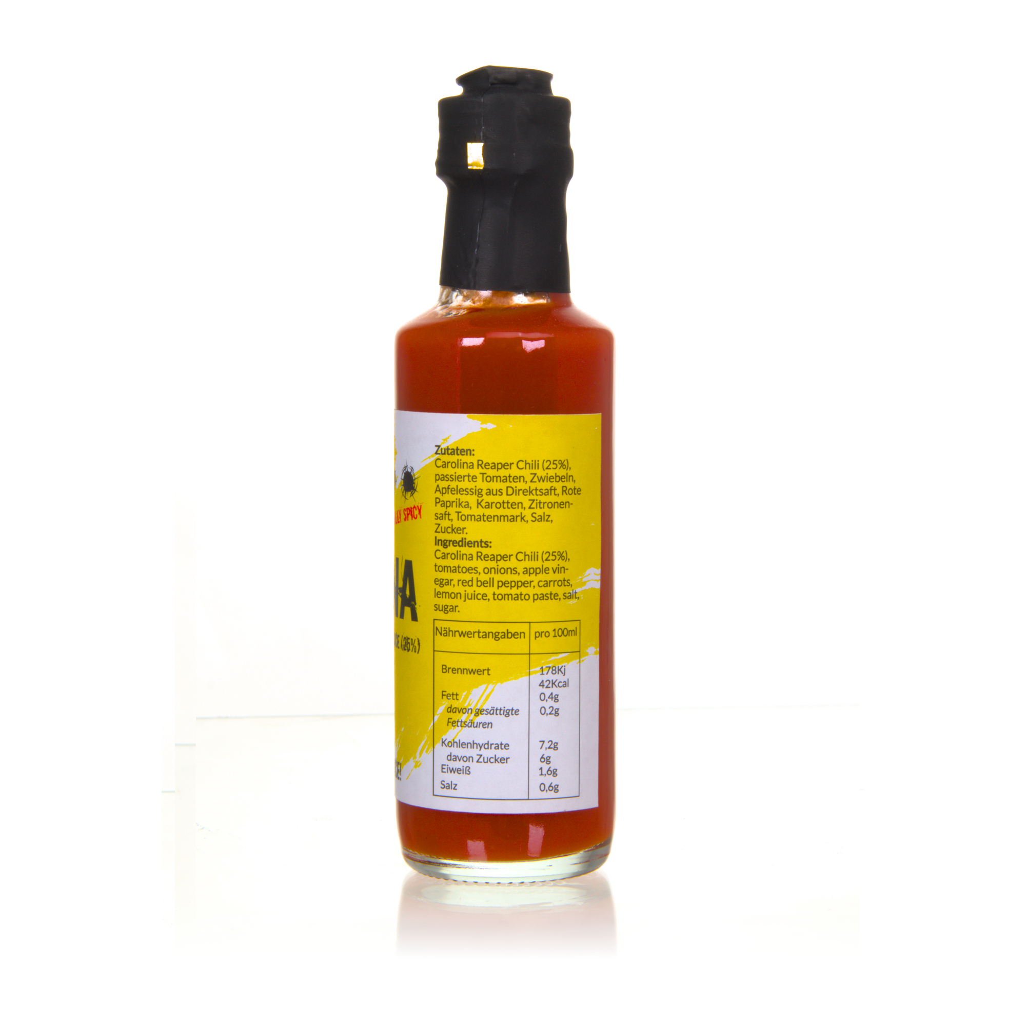 Chili Mafia Hot Carolina - scharfe Chili Sauce mit Carolina Reaper