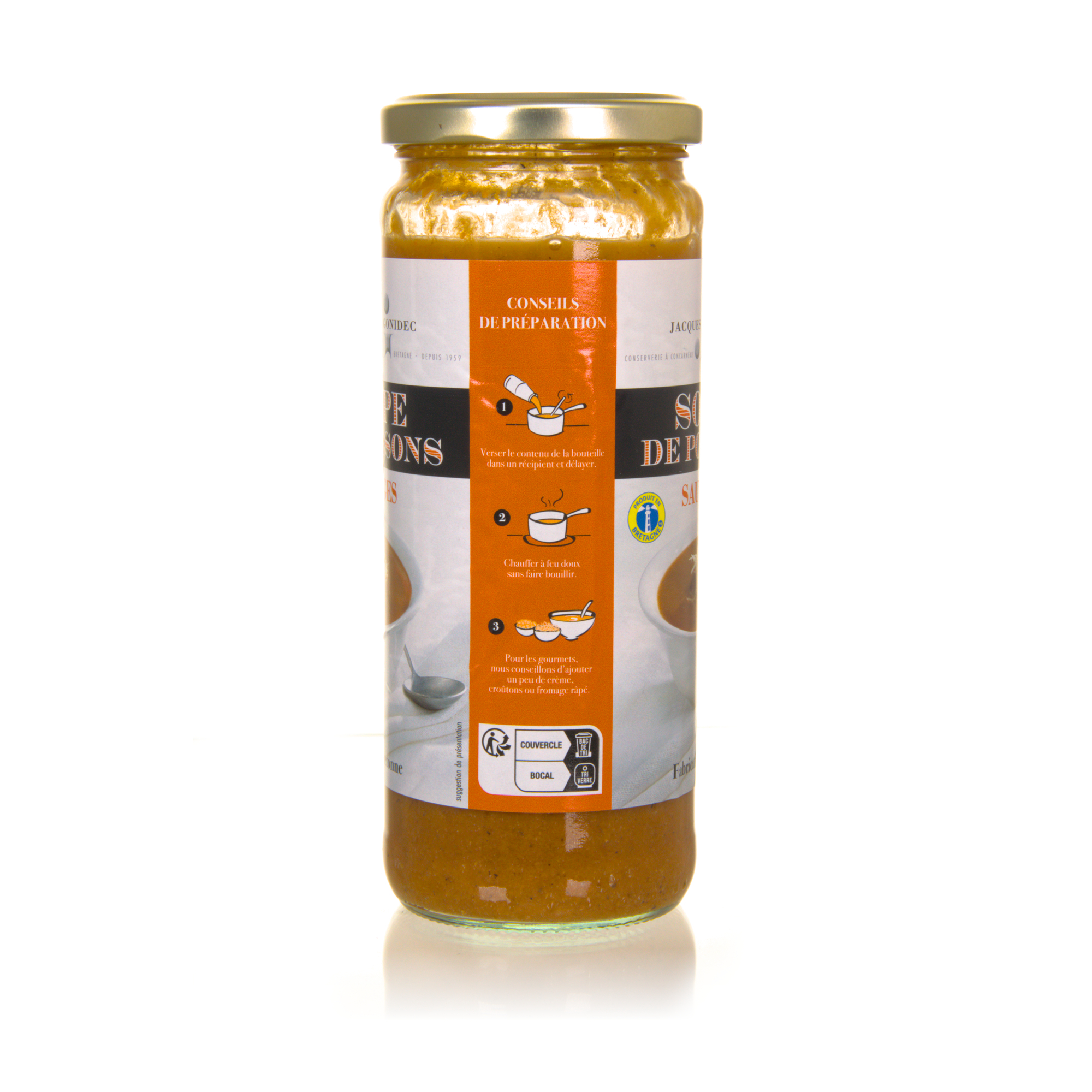 Jacques Gonidec Soupe de Poissons - Bretonische Fischsuppe
