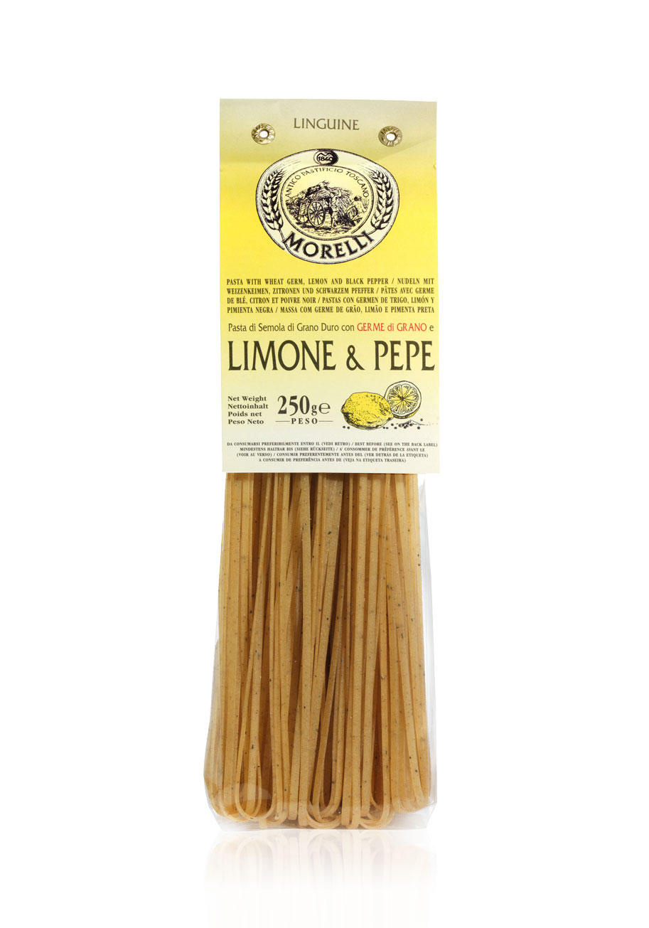 Morelli Linguine Limone & Pepe - Linguine mit Zitrone & Pfeffer