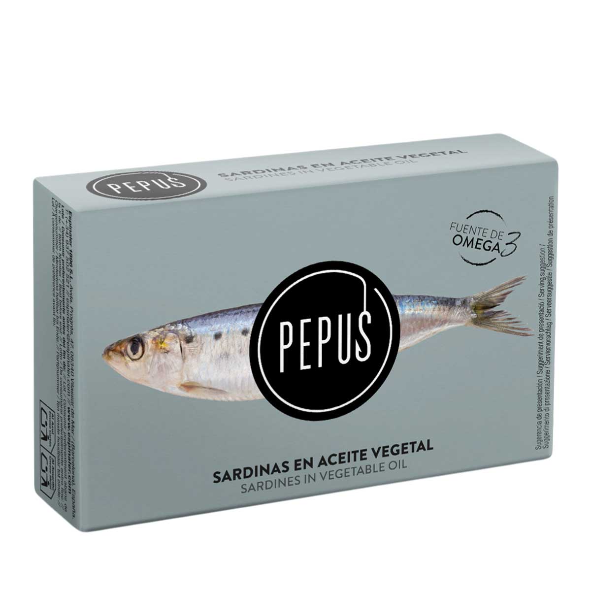 Pepus Sardinen in Pflanzenöl