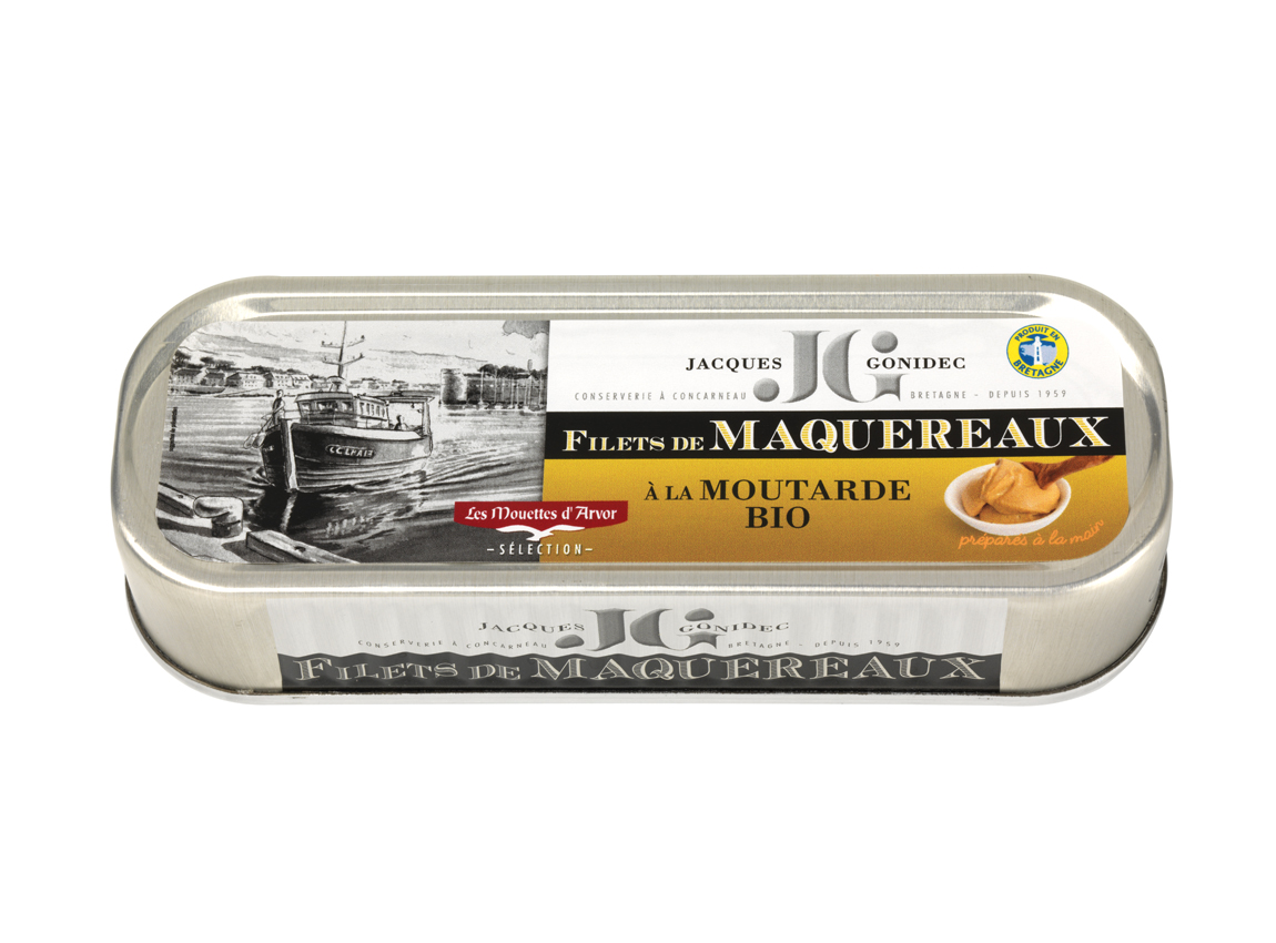 Jacques Gonidec Makrelenfilet mit Senf