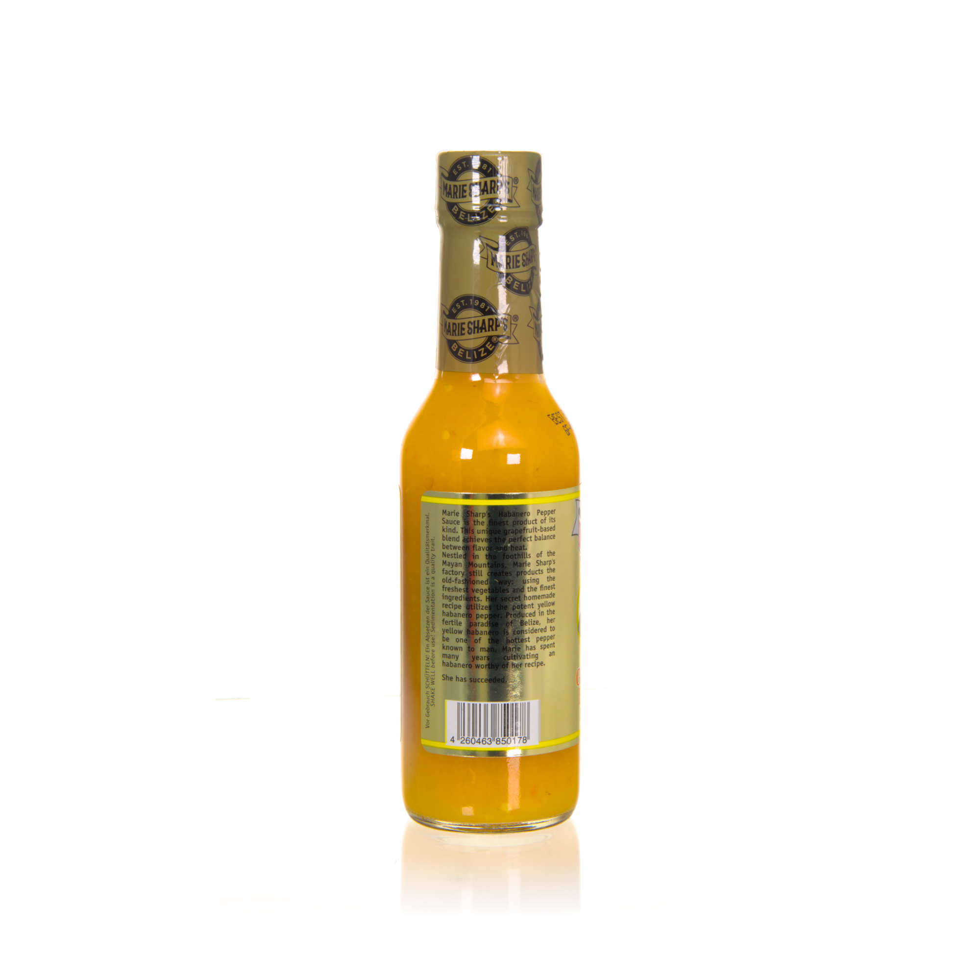 Marie Sharp`s Orange Habanero Pepper Sauce