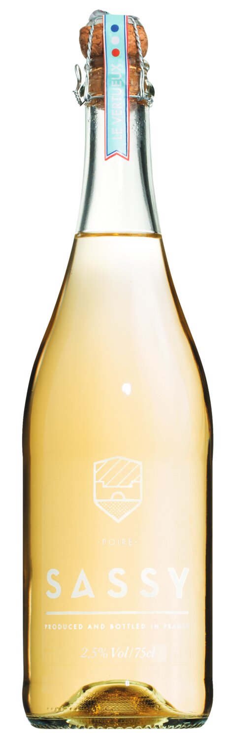Sassy Le Vertueux Cidre Poiré aus reinem Birnensaft