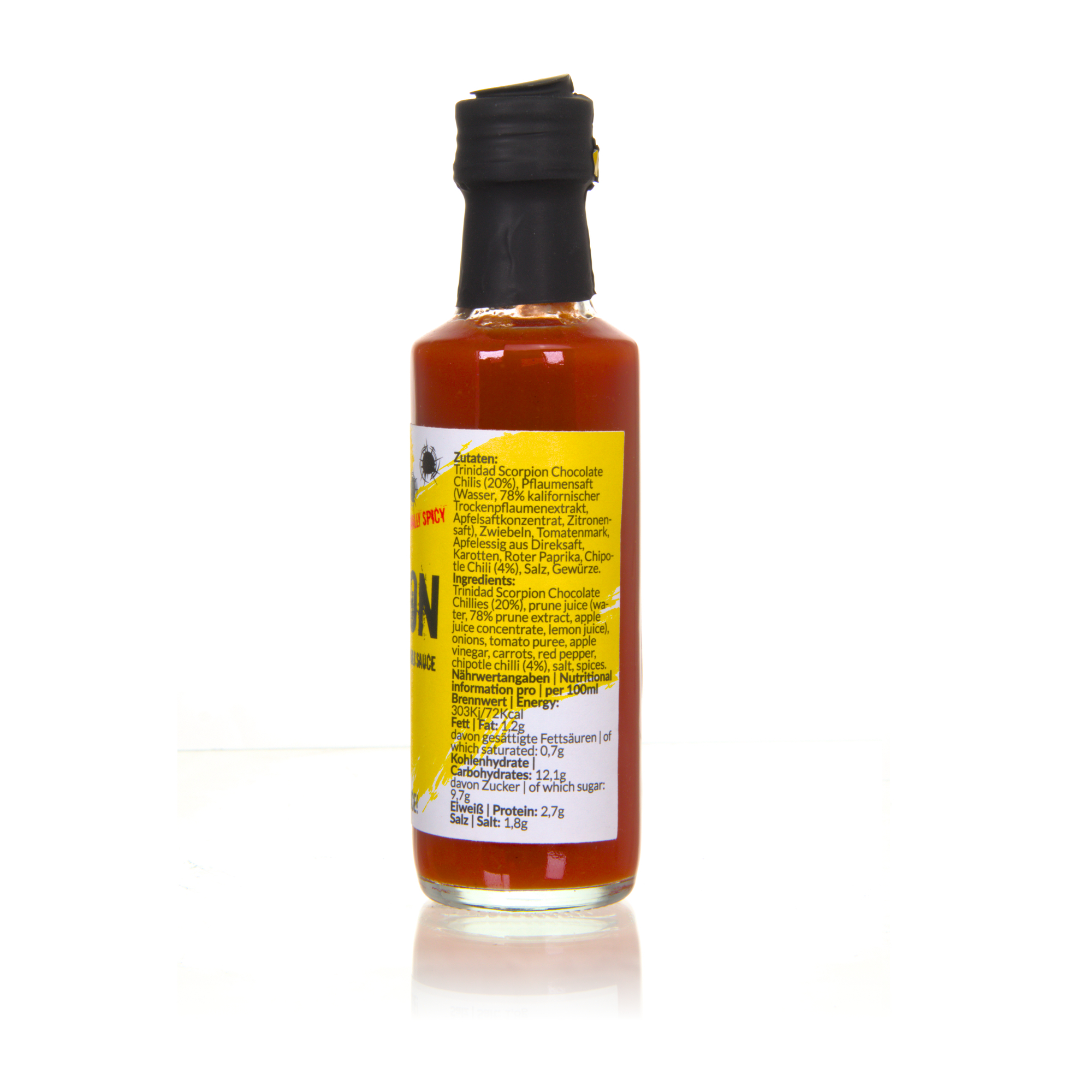 Chili Mafia Killer Skorpion - Chili Sauce mit Trinidad Scorpion und Chipotle