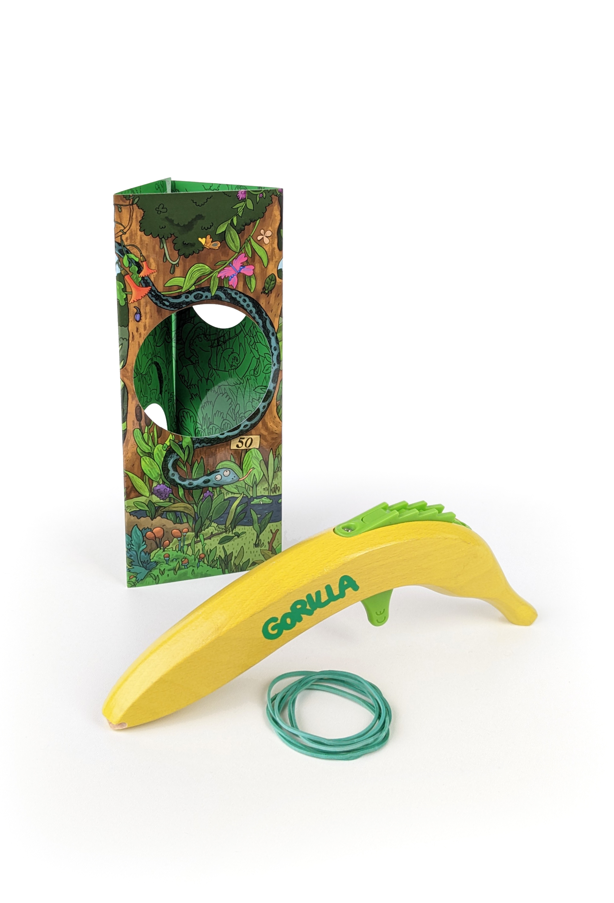 Neue Freunde Gorilla Gummiband Pistole Banane