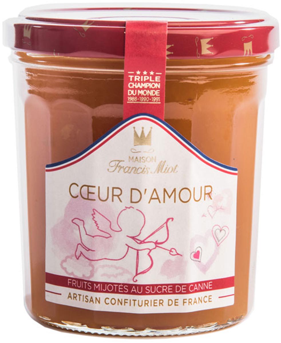 Francis Miot Coeur d´ Amour Herzaufstrich mit Aprikose Mango Maracuja und Pfirsich