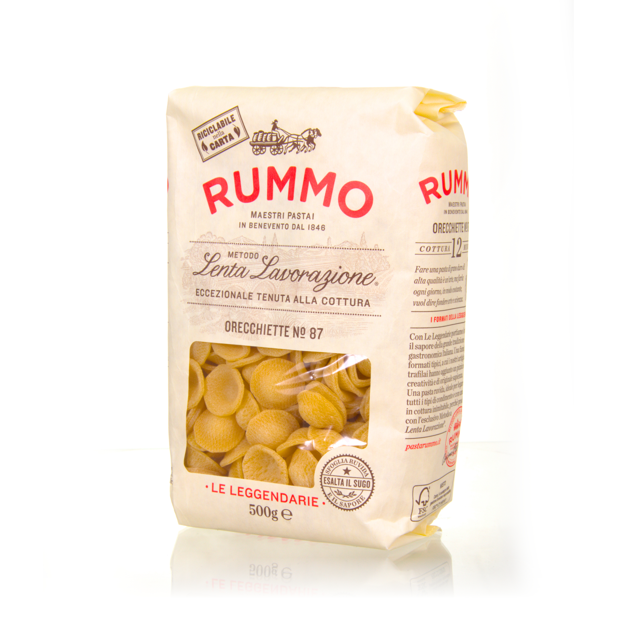 Rummo Orecchiette Nr. 87 - Pasta aus Hartweizengrieß
