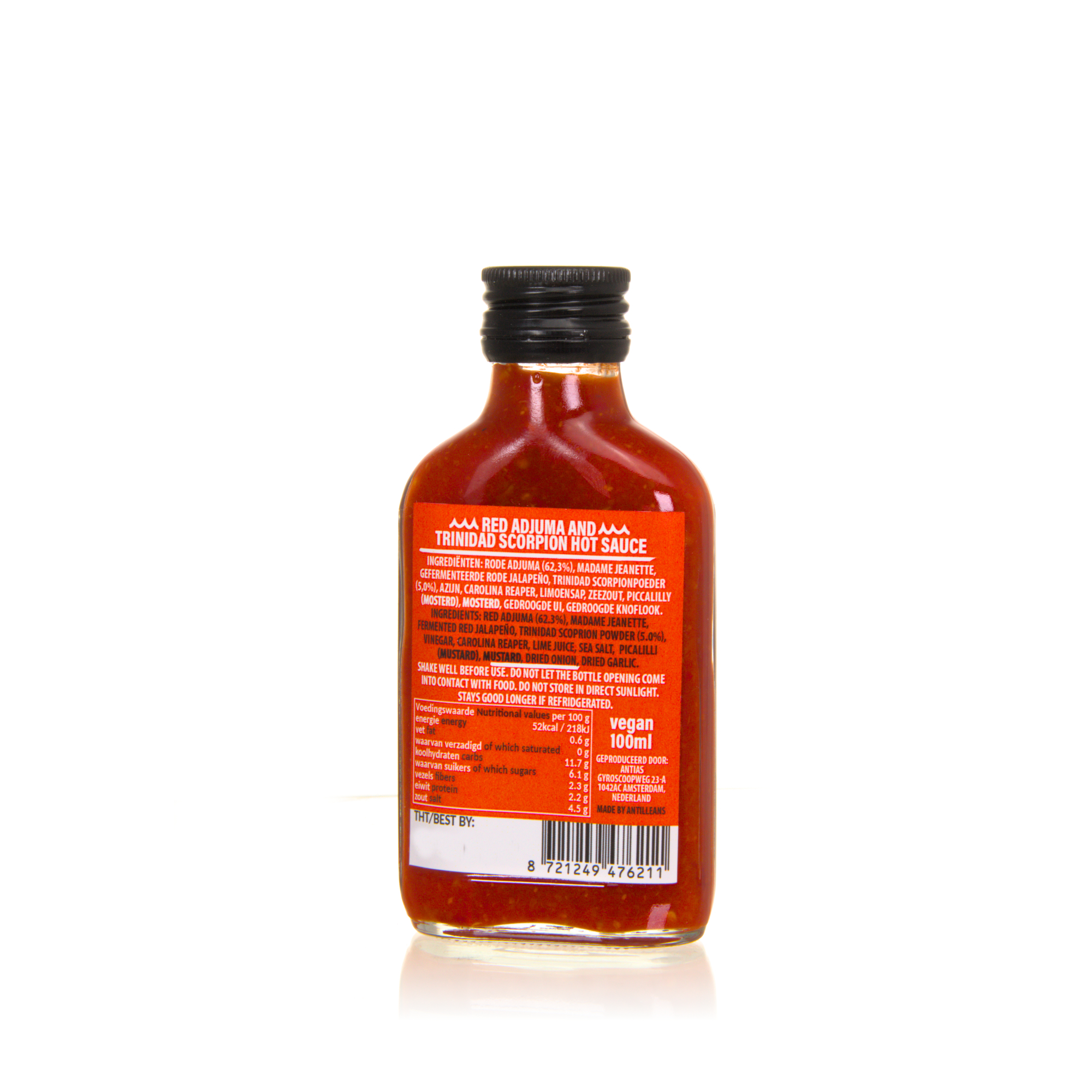 Antillean Coast Rementa V2.0 - rote Adjuma und Trinidad Scorpion Extremly Hot Sauce