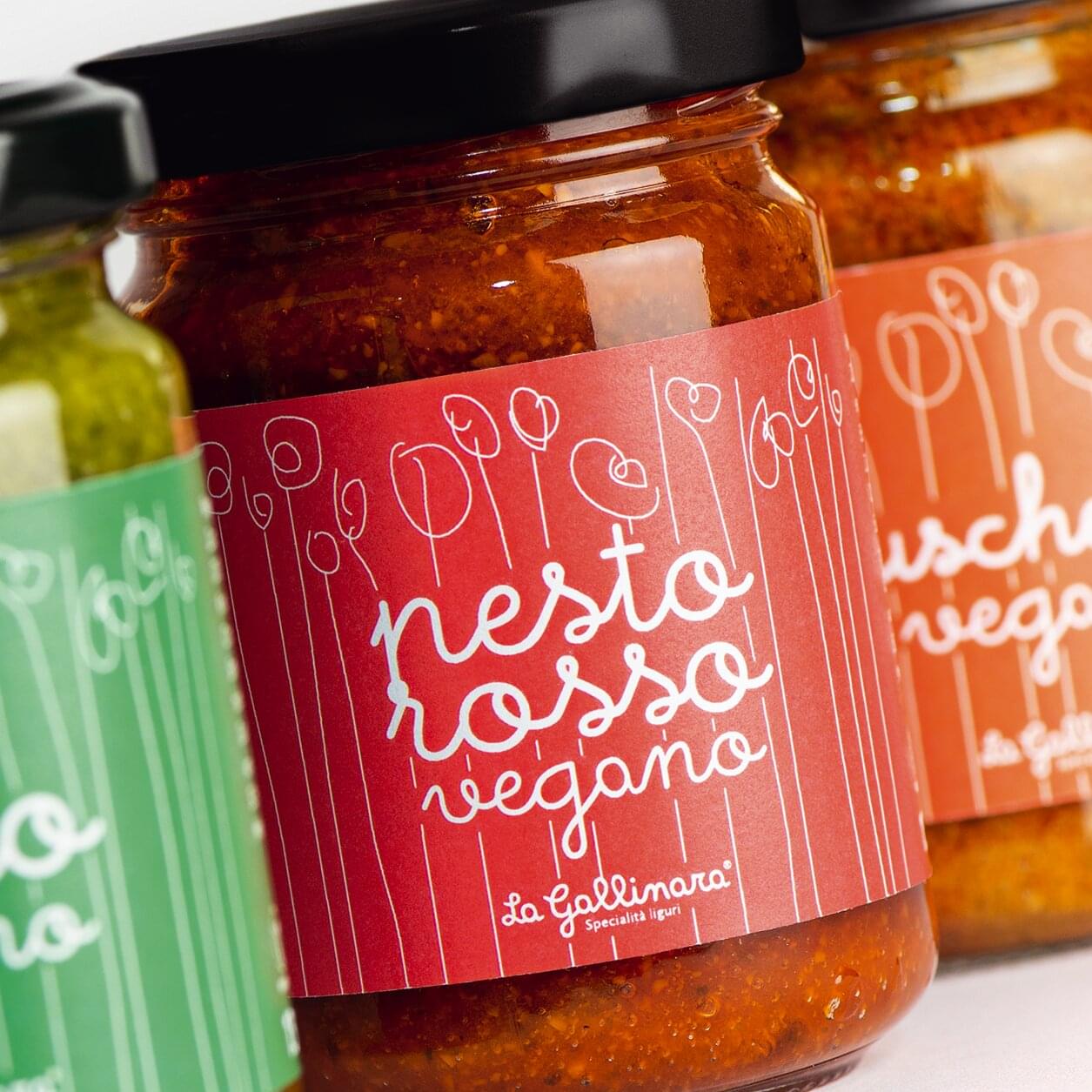 Pesto rosso vegano
