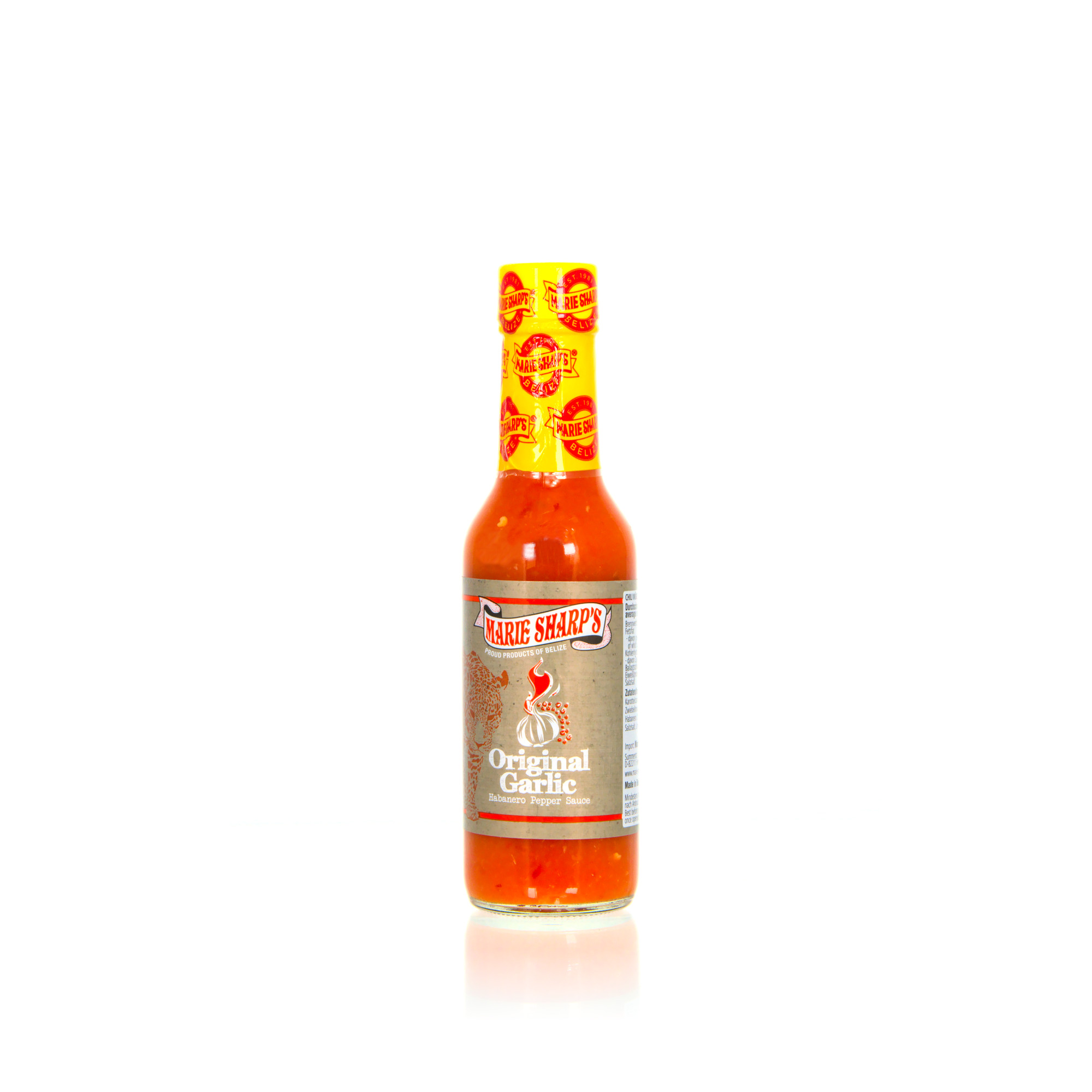 Marie Sharp`s Original Garlic Habanero Pepper Sauce