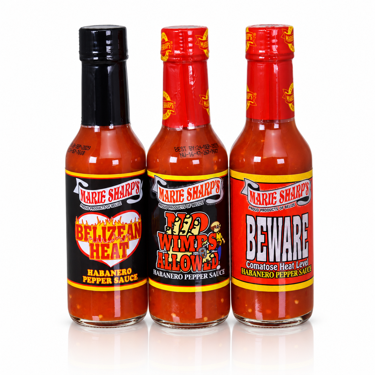 Marie Sharp`s Hot Sauce Bundle 3er Set
