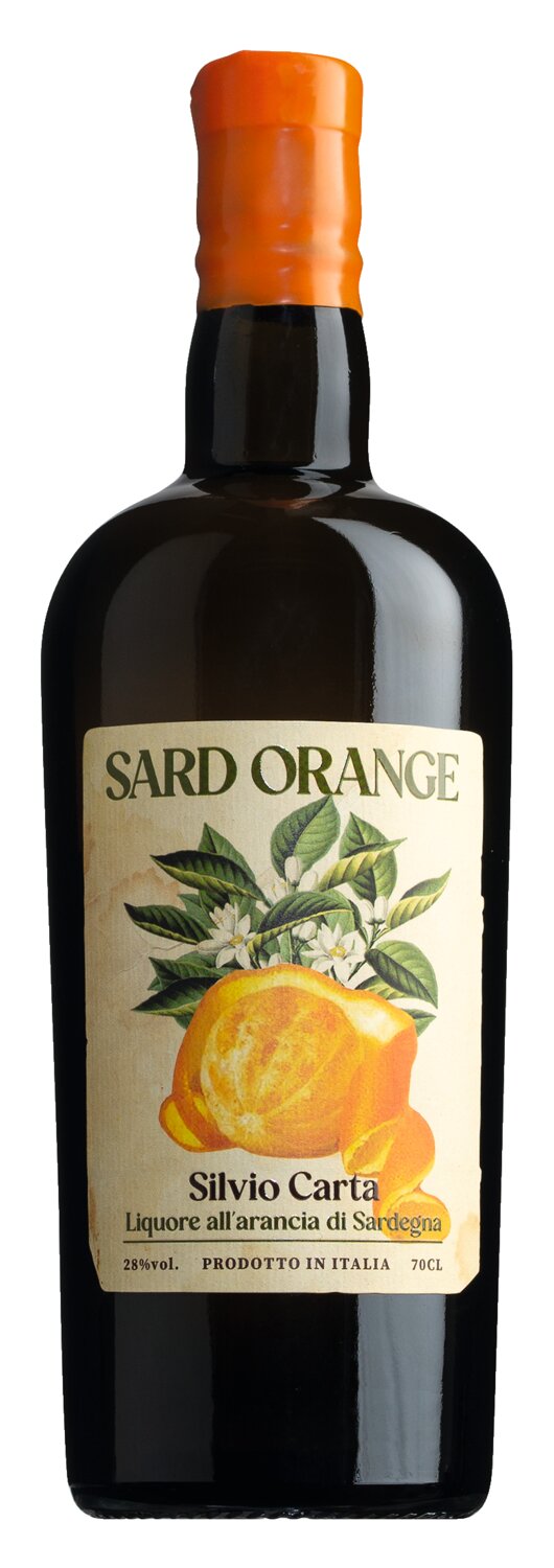 Silvio Carta Sard Orange - Orangenlikör aus Sardinien