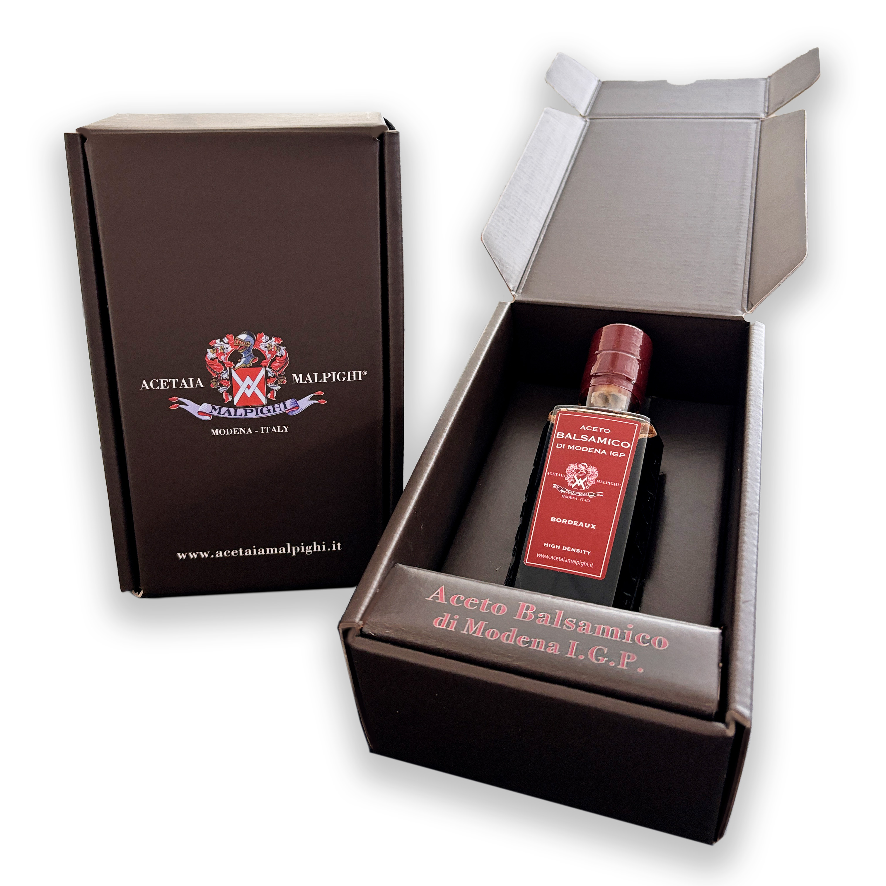 Acetaia Malpighi Aceto Balsamico di Modena IGP Bordeaux Dichte 1.36