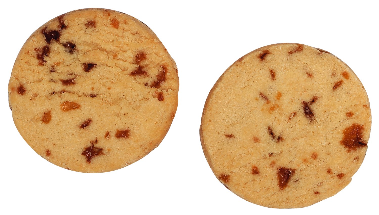 Buttergebaeck mit gesalzenem Karamell