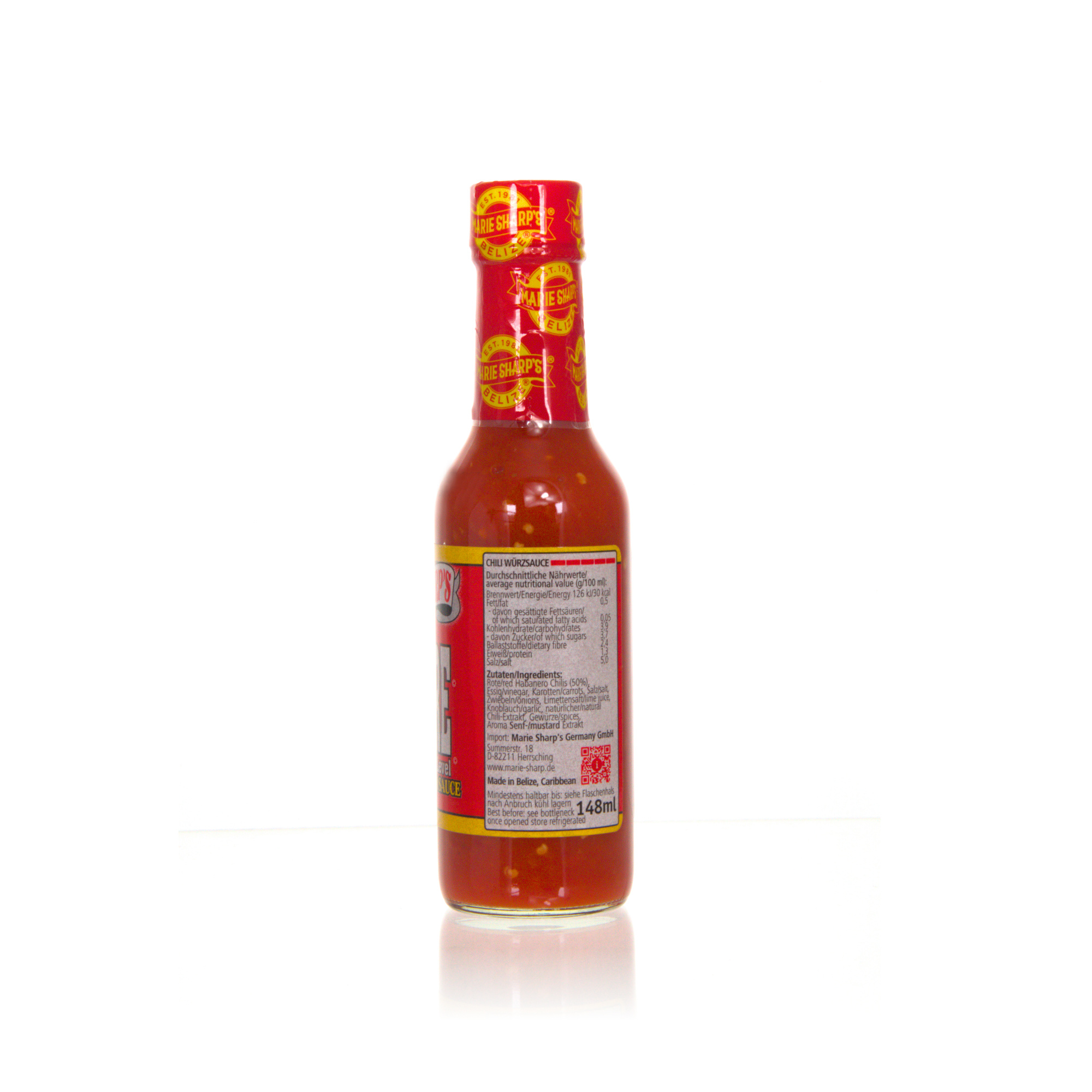 Marie Sharp`s Beware Habanero Pepper Sauce