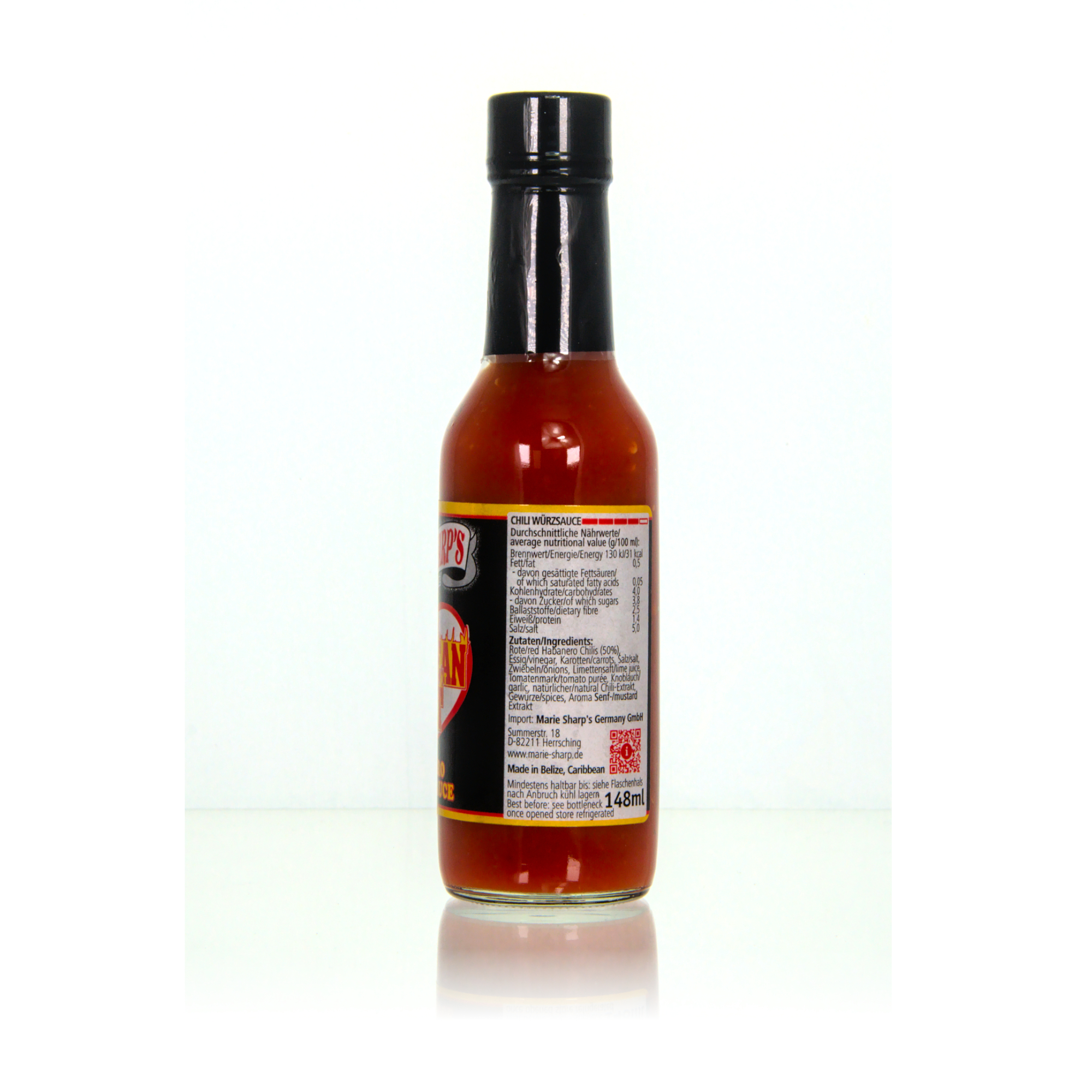Marie Sharp`s Belizean Heat Habanero Pepper Sauce