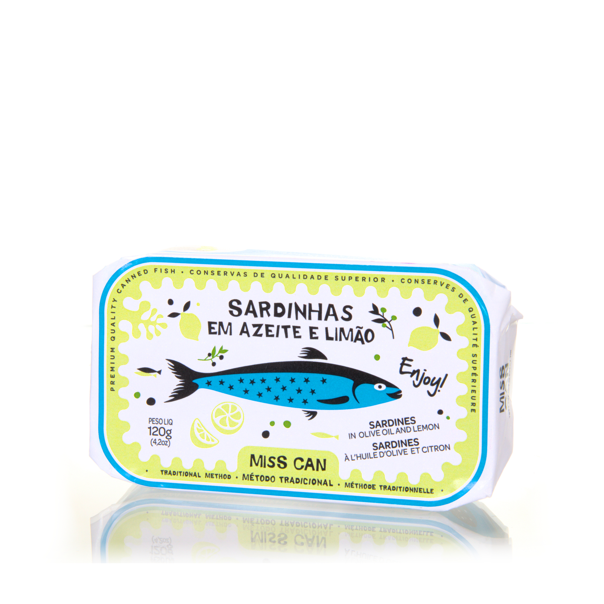 Miss Can Sardinen in Olivenöl mit Zitrone
