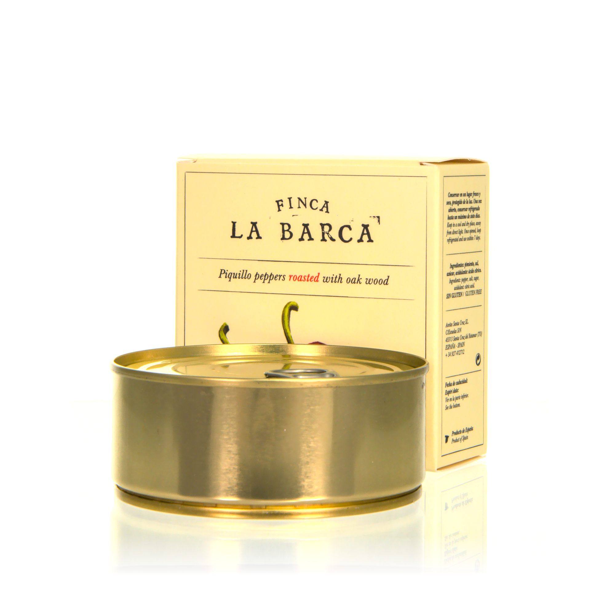 Finca La Barca Pimientos del Piquillo - geröstete Piquillo Paprika