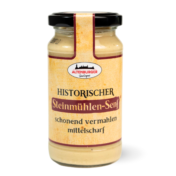 Altenburger Historischer Steinmühlen Senf mittelscharf