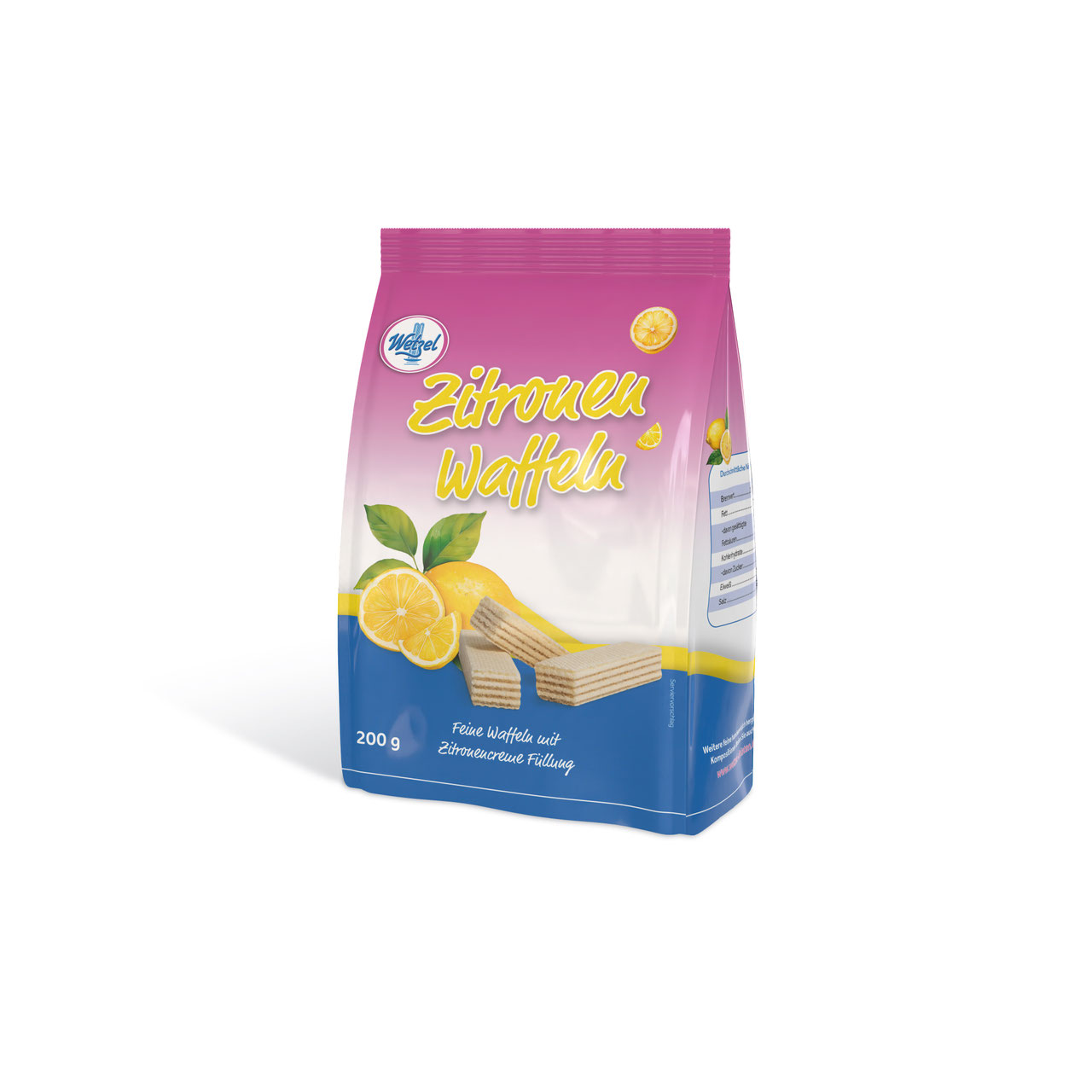 Wetzel Waffeln mit Zitronencreme Füllung