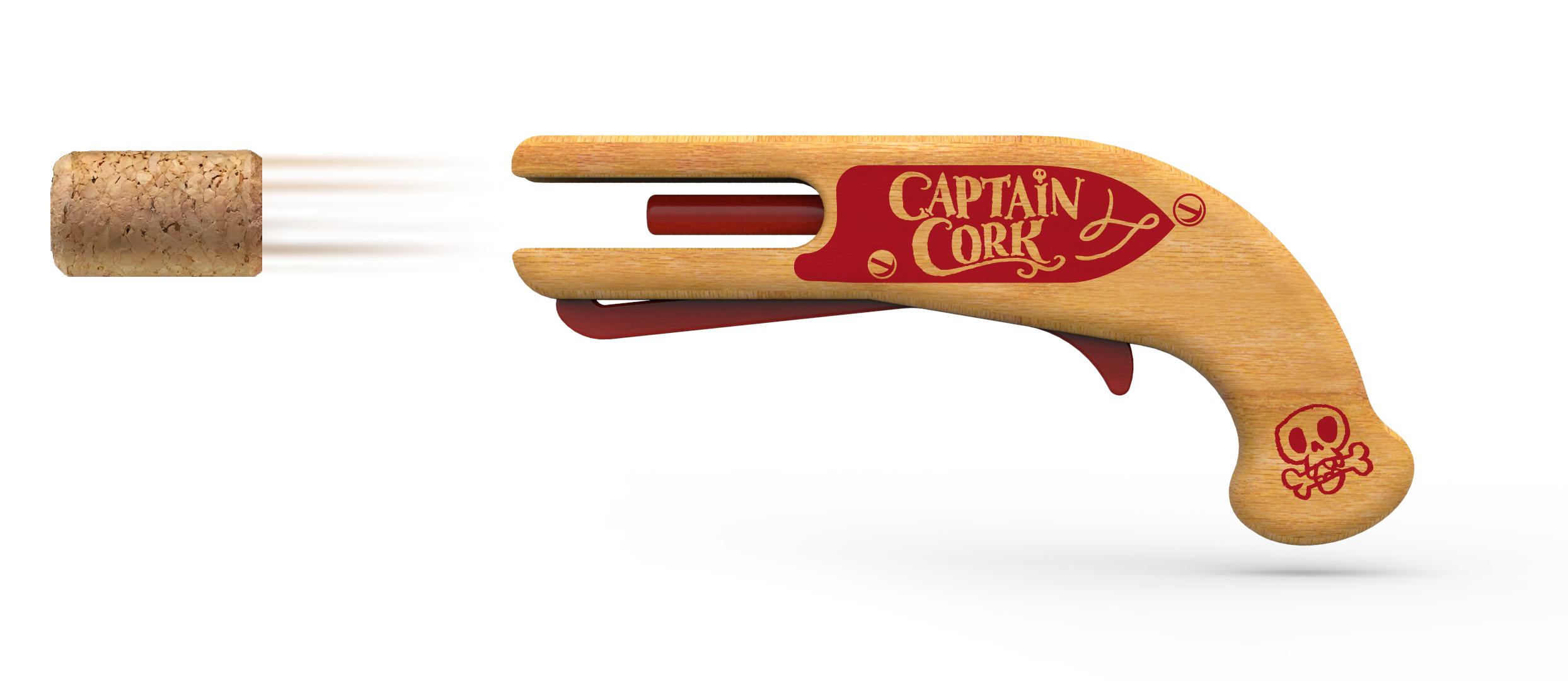 Neue Freunde Captain Cork - Korkenpistole