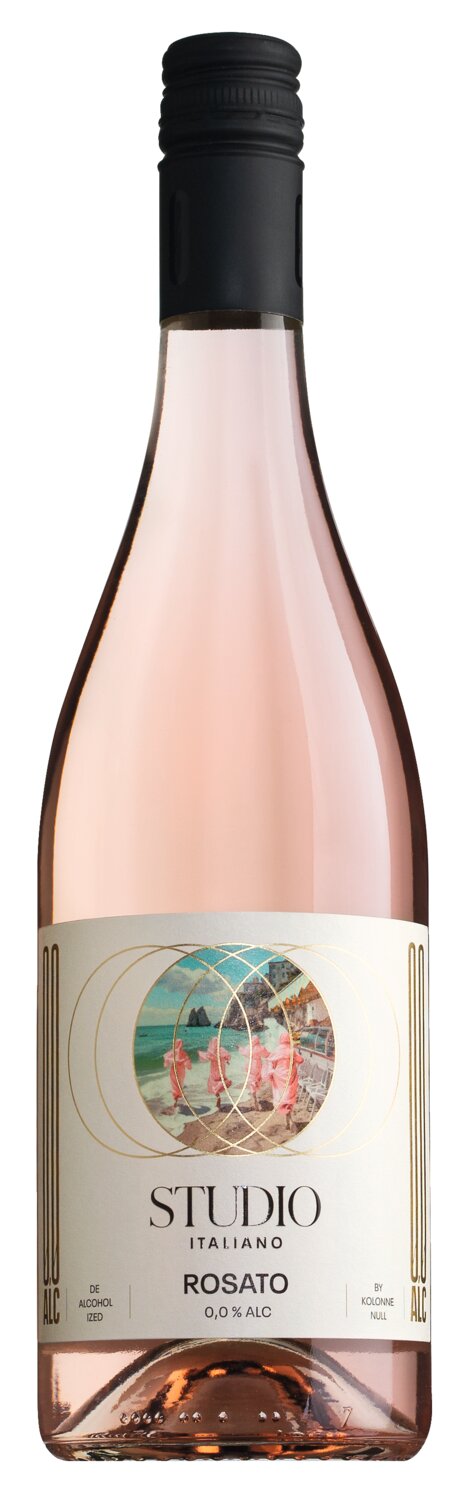 Kolonne Null Studio Italiano Rosato - alkoholfreier Roséwein