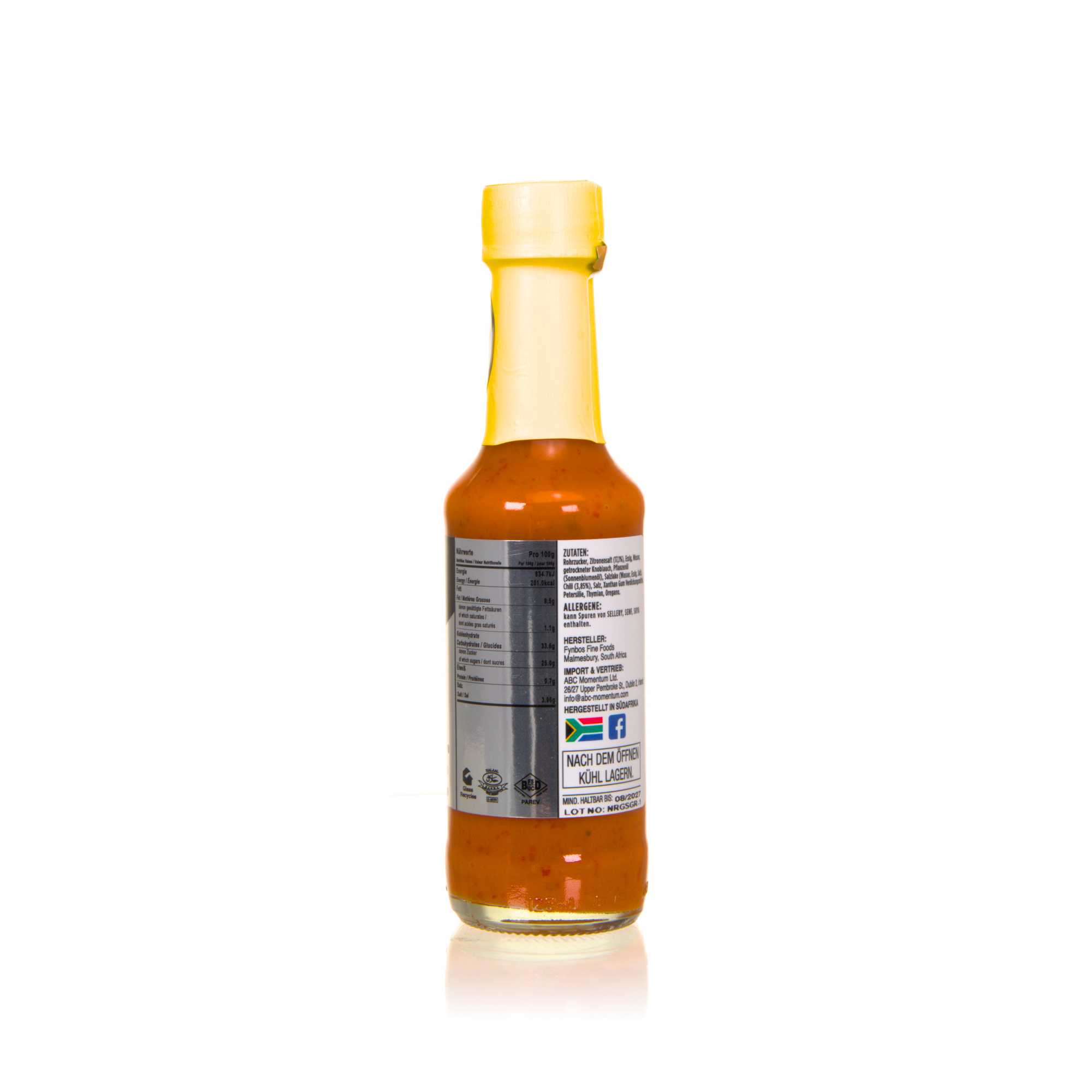 Fynbos Fine Foods Lemon & Chili Sauce