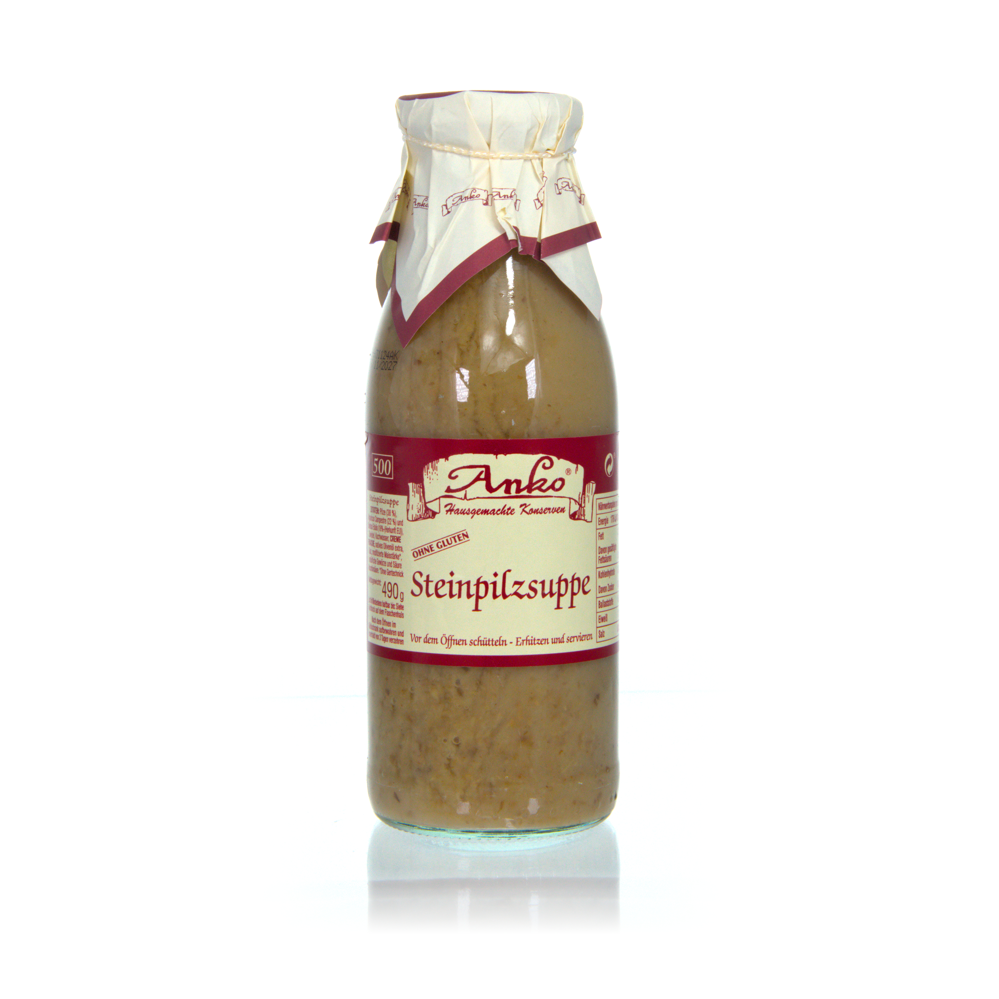 Anko Steinpilzsuppe glutenfrei